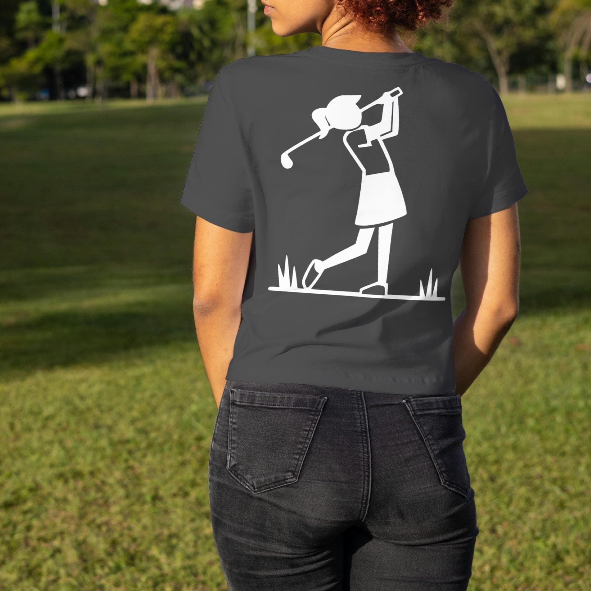 Woman Golfer SVG PNG DXF Files: Golf Vector Clipart for Cricut & Silhouette (Digital Download) - image 5