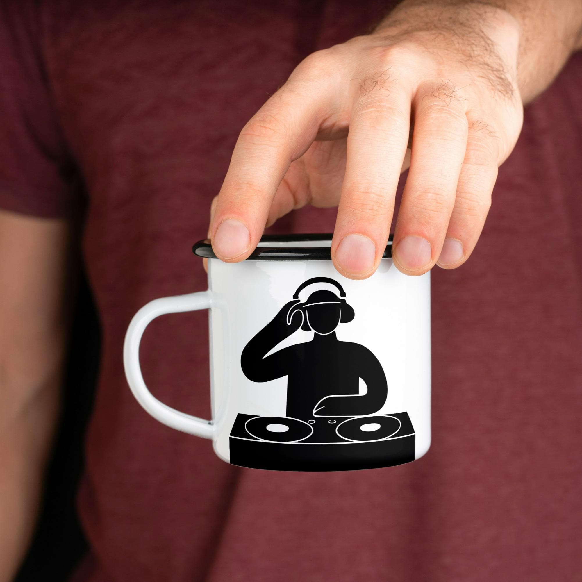 Disc Jockey SVG PNG File for Cricut Silhouette - Cutting, Engraving: DJ Silhouette Clipart - image 5