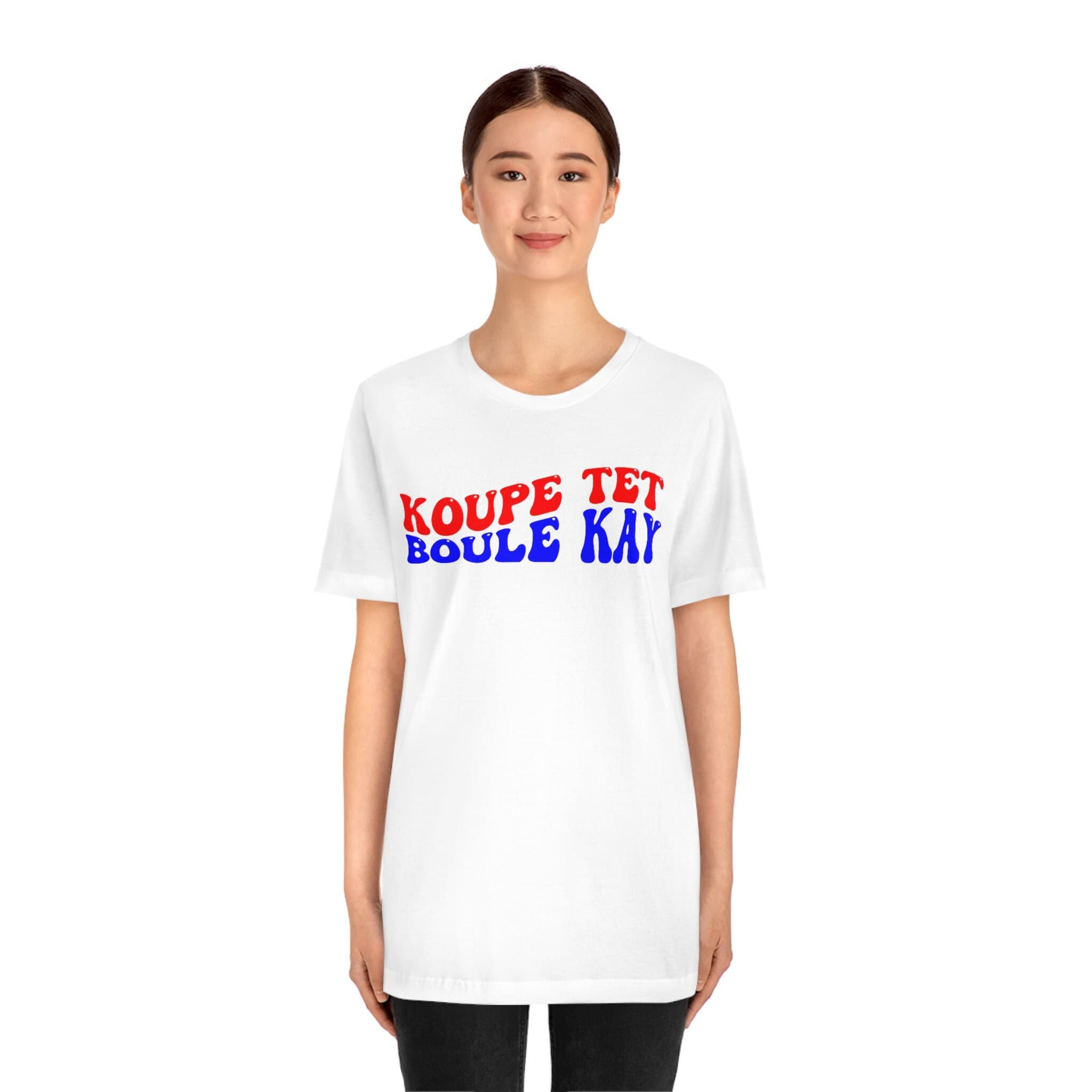 Koupe Tet Boule Kay T-Shirt: Haitian Pride Tee - image 4