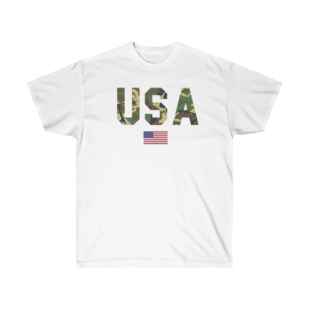 USA Camouflage T-shirt: Patriotic American Flag Tee - image 3