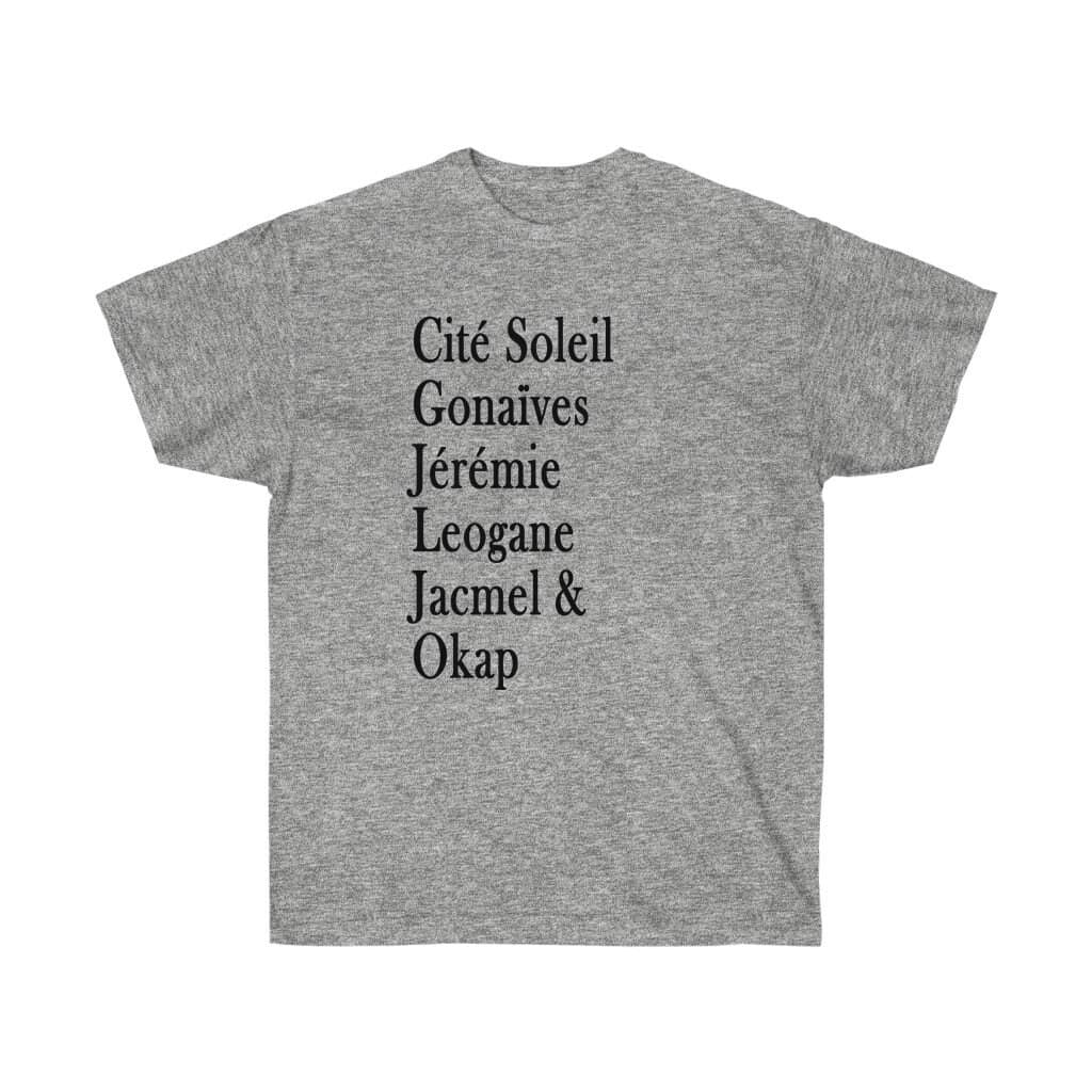 Haiti Cities T-shirt: Haitian Pride Clothing - image 4