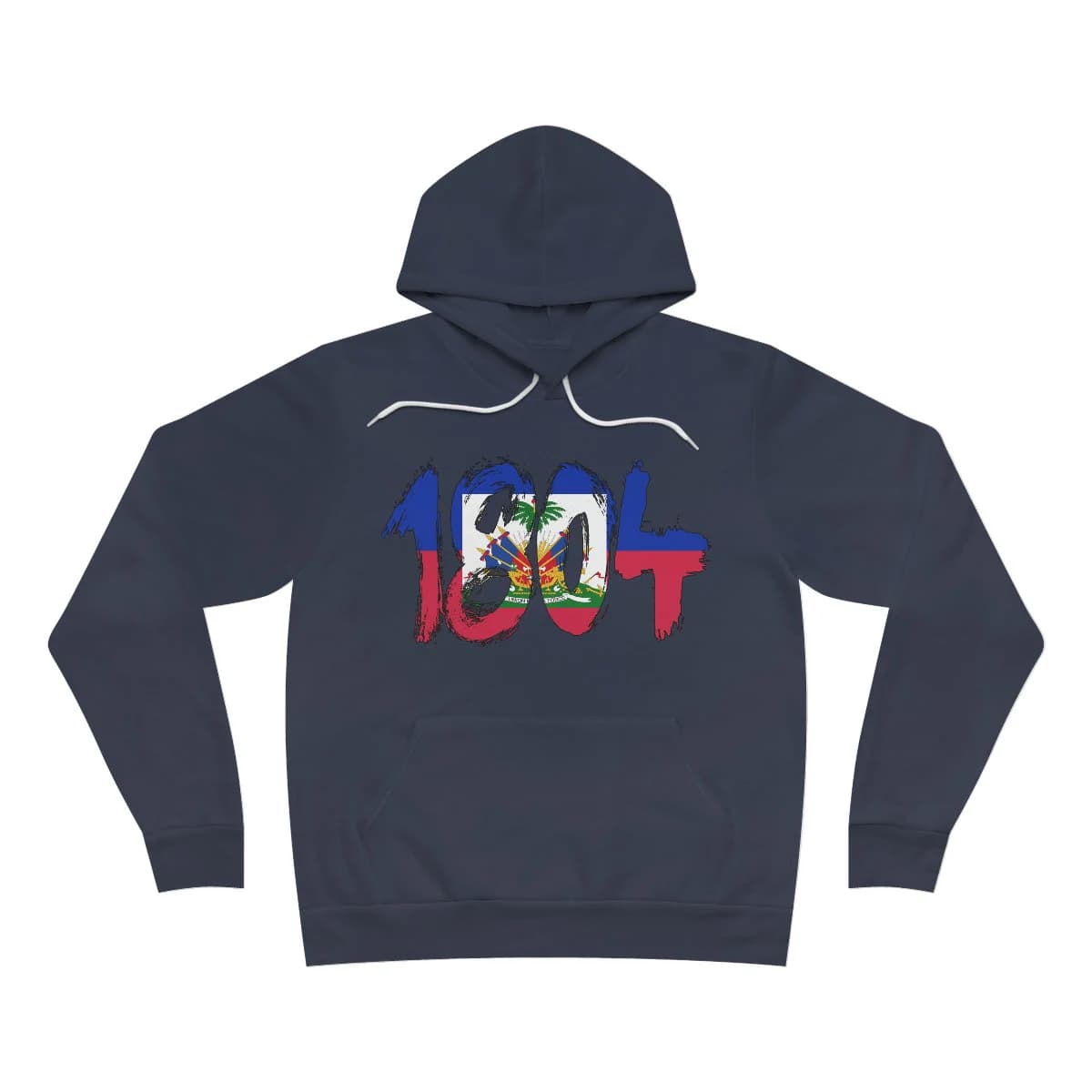 1804 Haiti Flag Pullover Hoodie: Haitian Pride Clothing - image 3