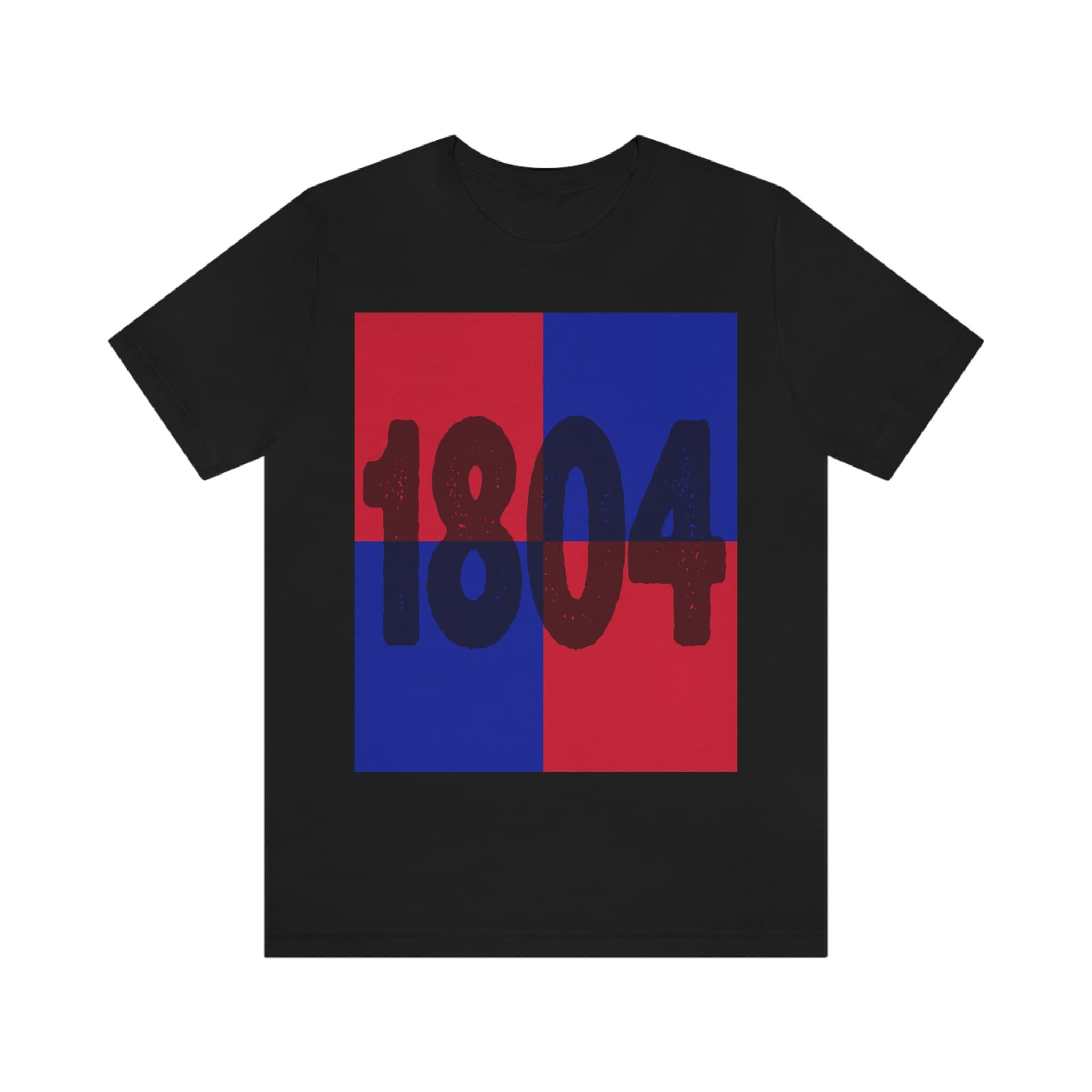 1804 Haiti Flag T-Shirt: Haitian Pride Clothing