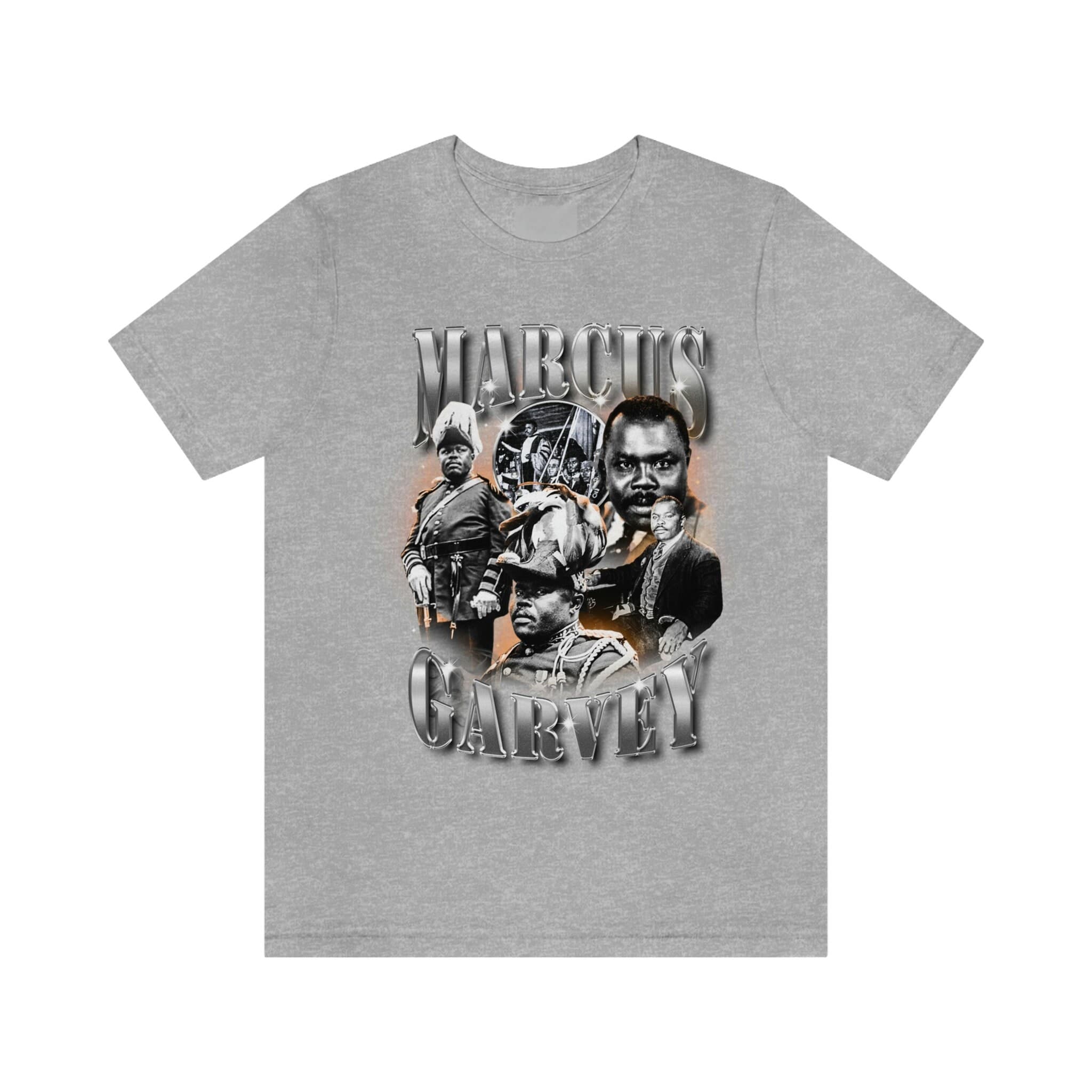 Marcus Garvey 90s Style T-Shirt - Black History Month Tee - image 2