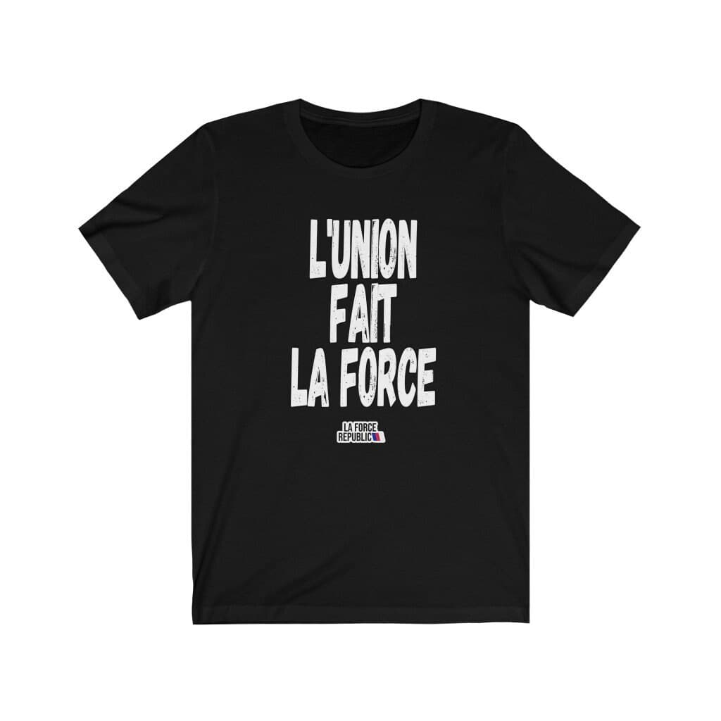 Haitian Pride T-Shirt: L'Union Fait La Force, Haiti Flag