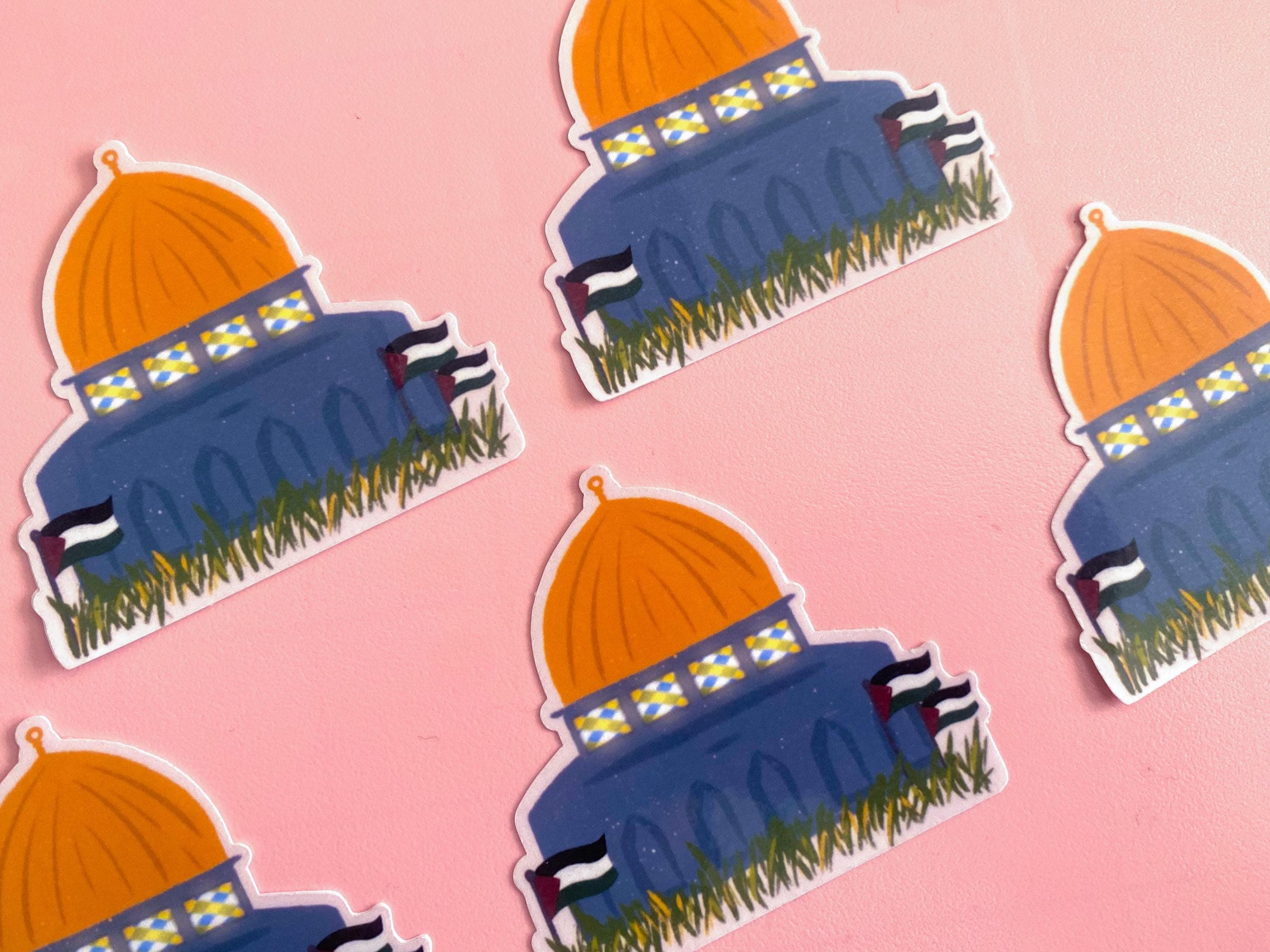 Masjid Al-Aqsa Vinyl Sticker | Palestine Islamic Gift - image 3