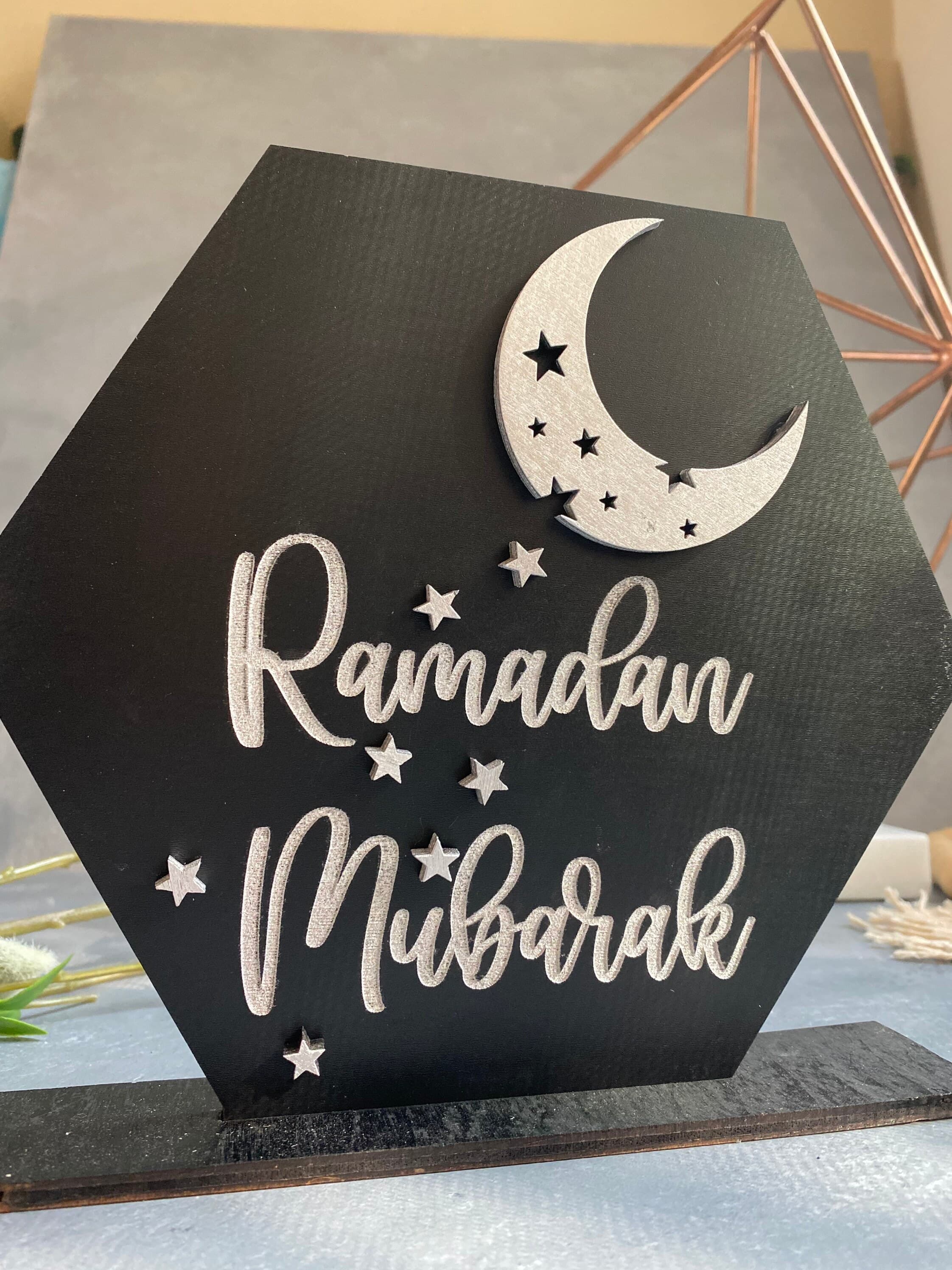 Ramadan Mubarak sign Muslim holiday Ramadan Gift Ramadan Decoration - image 5