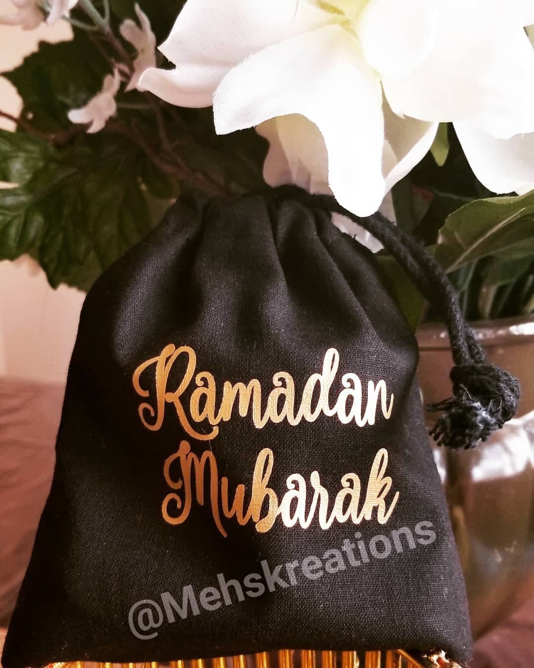 Ramadan Mubarak Favor Bags, Eid Mubarak favor bags, customizable - image 4
