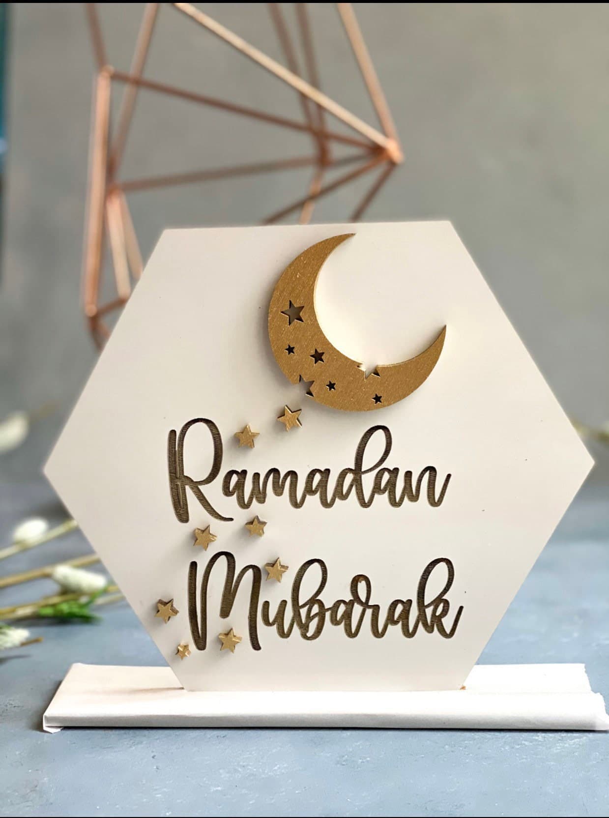 Ramadan Mubarak decoration Muslim home decor Ramadan Kareem Ramadan Gifts - image 3