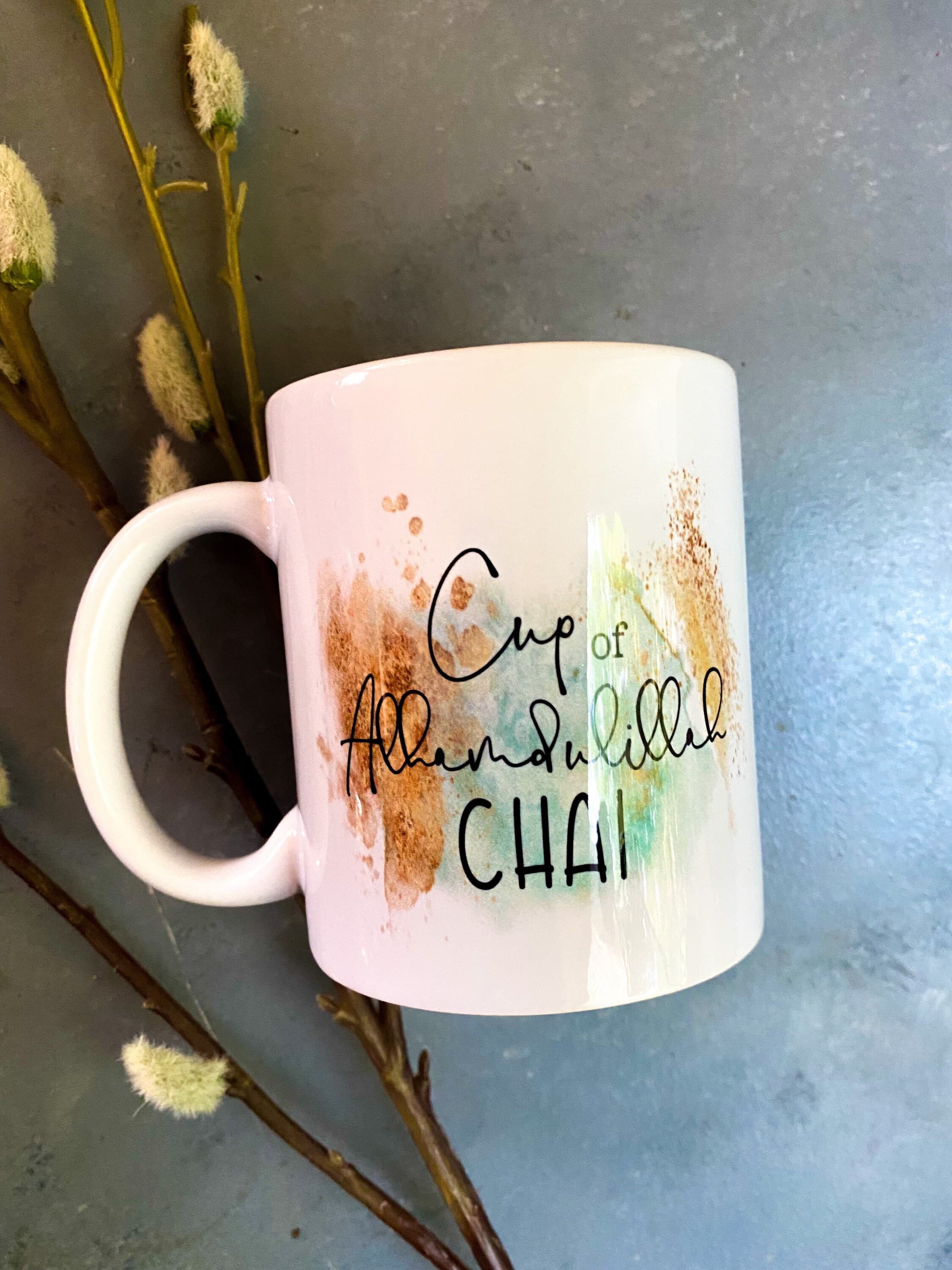 Cup full of Alhamdulillah chai, Islamic mugs, Muslim mugs, Islamic gifts, Muslim gifts - image 3