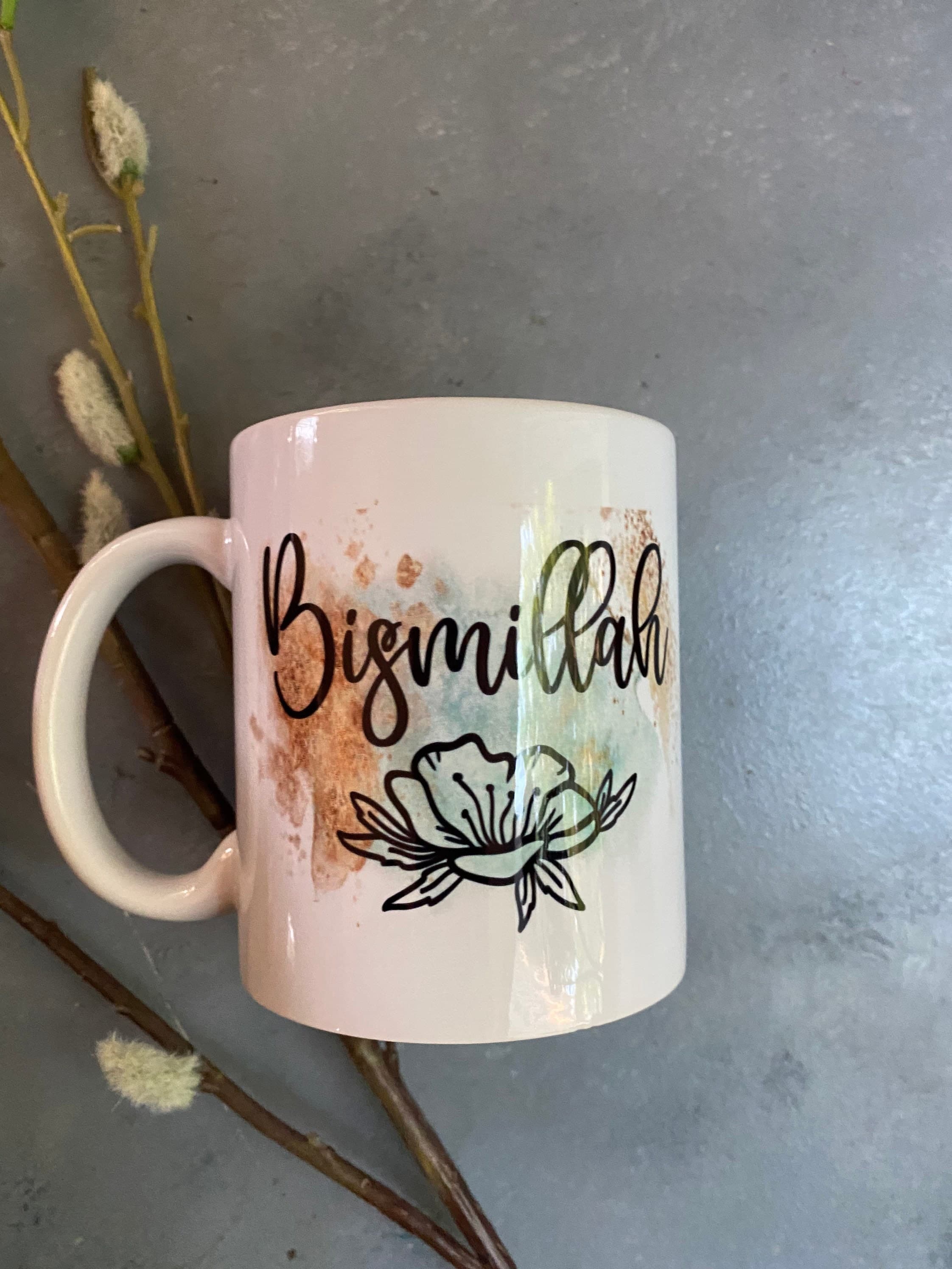 Bismillah Mug, Islamic Mug, Muslim Mug, Islamic gifts for women, Muslim Gifts - image 3
