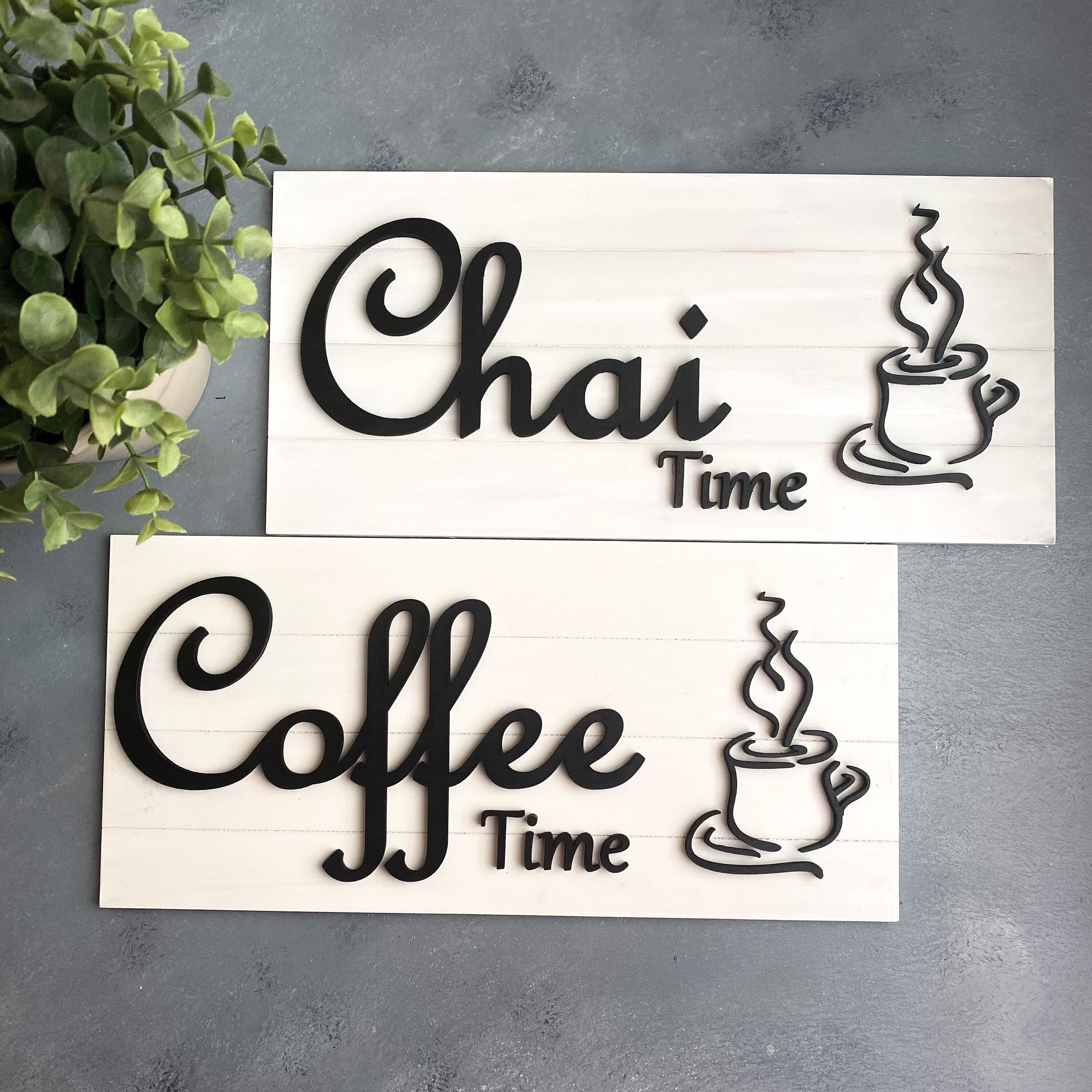 Chai time Sign, Islamic home decor, Muslim Gifts