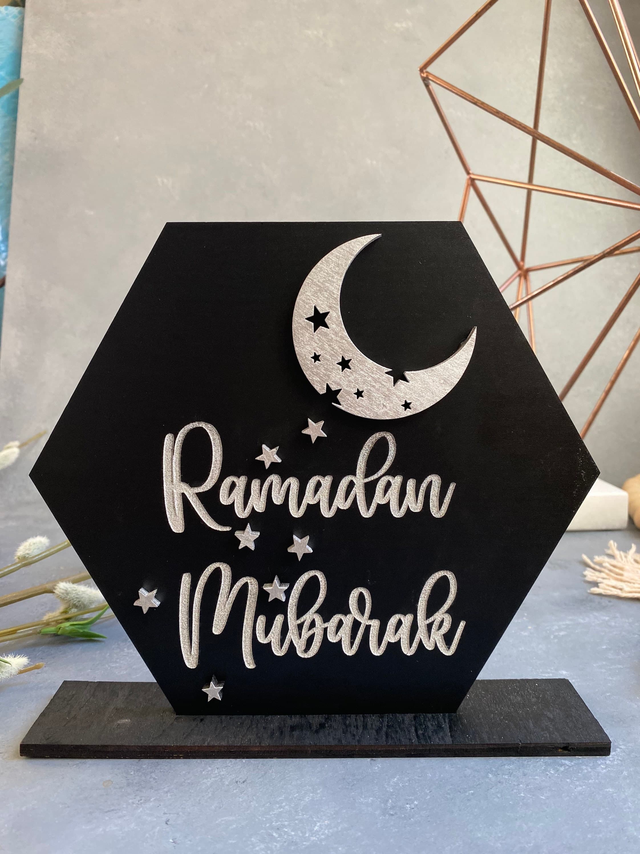 Ramadan Mubarak sign Muslim holiday Ramadan Gift Ramadan Decoration - image 4
