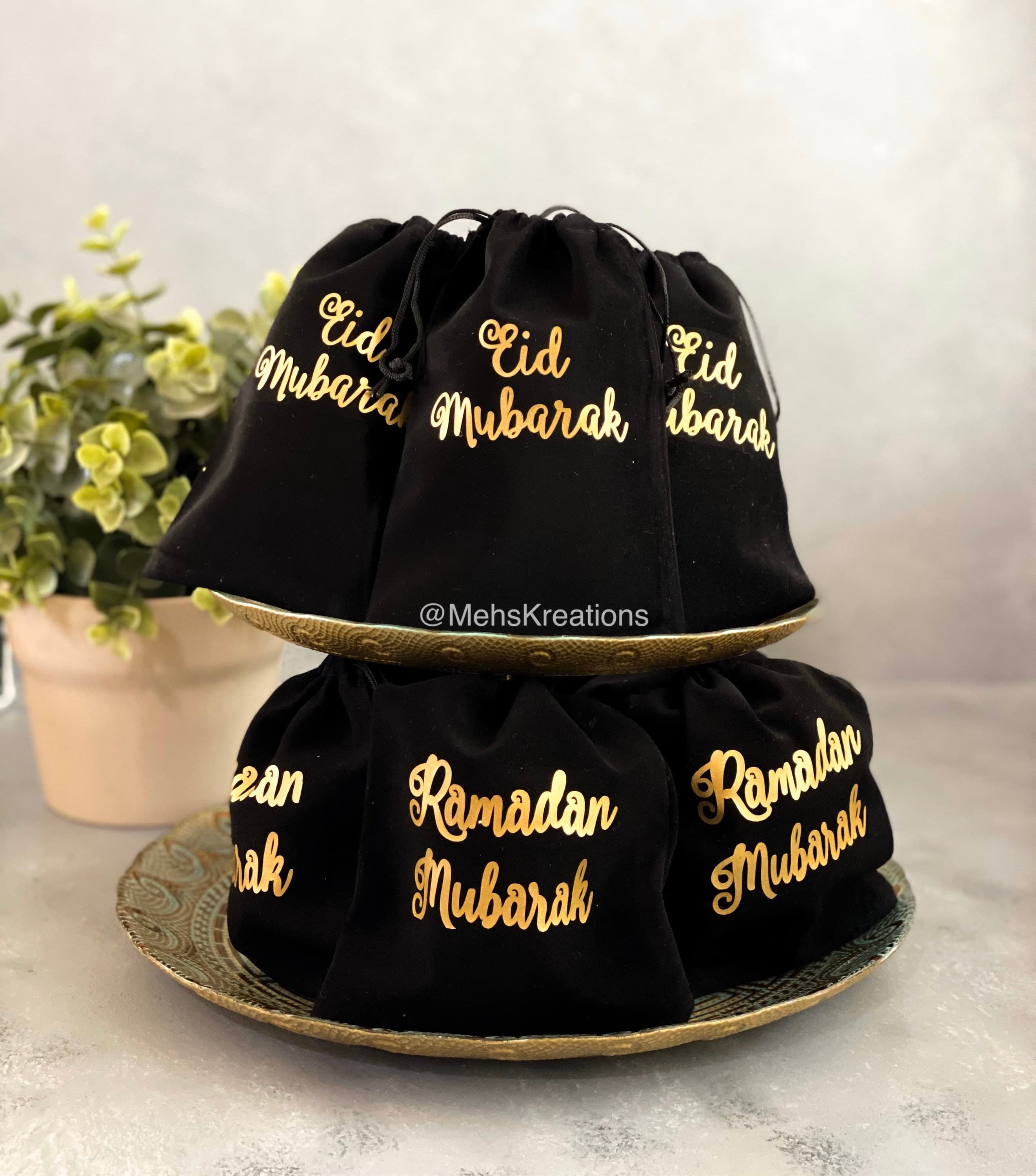 Eid Mubarak favor bags, eidi, Eid gifts eidi bags - image 4