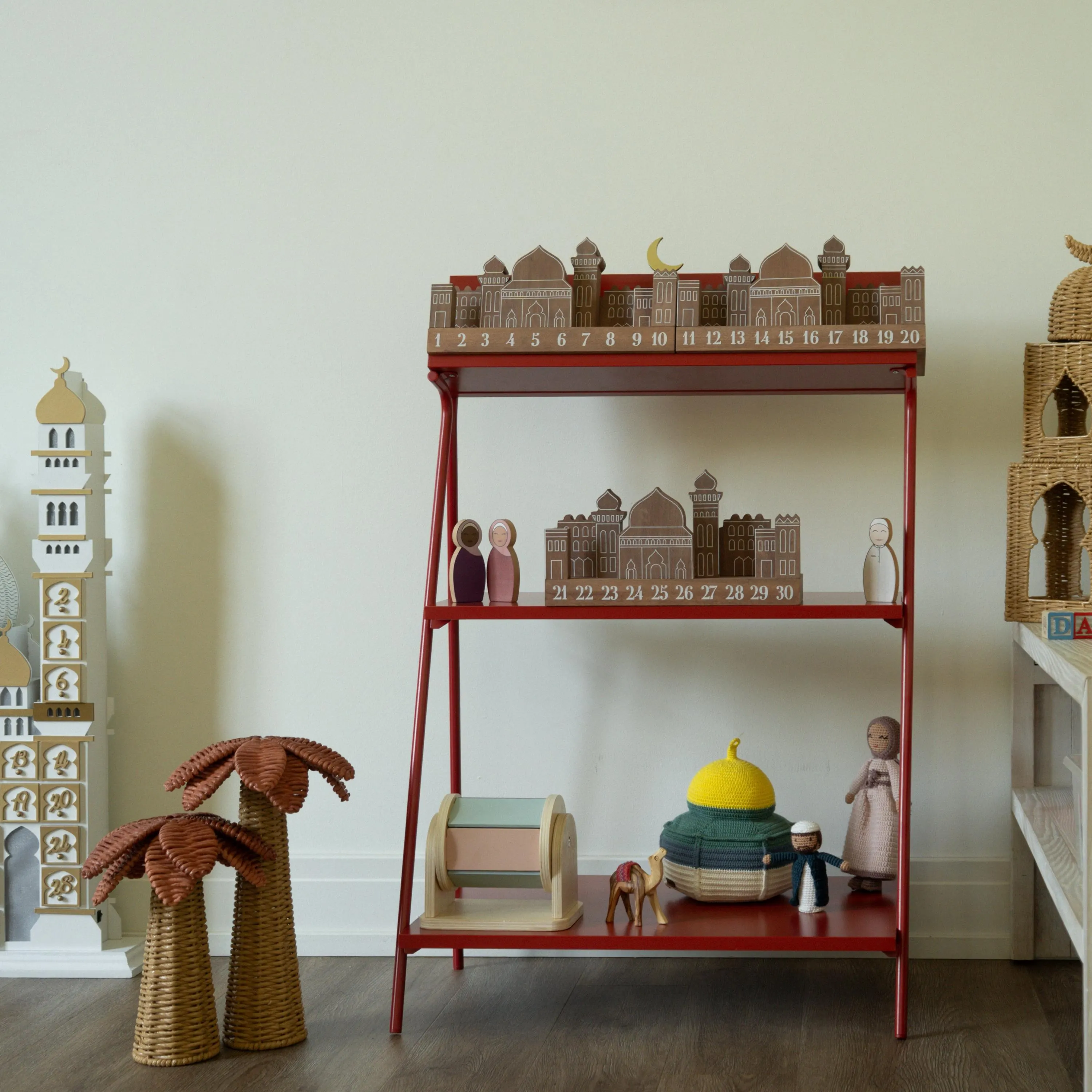Wooden Ramadan City Countdown Calendar - image 5