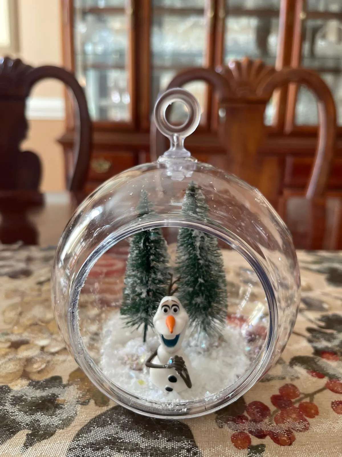Frozen Olaf Snow Terrarium - image 3