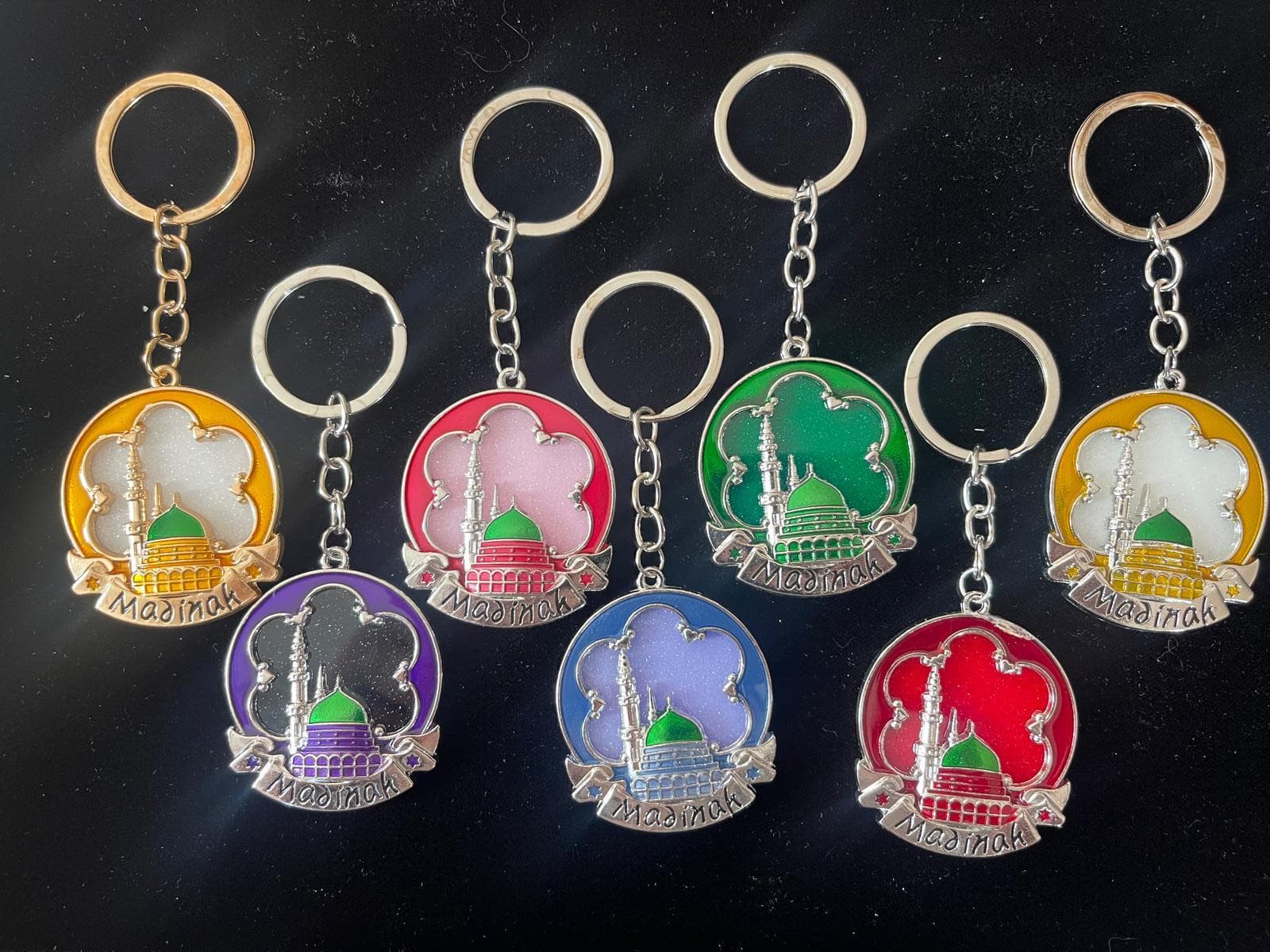 Madinah, Masjid Nabawi or Prophet's Mosque Umrah, Hajj Sovenier Islamic Muslim Keychain