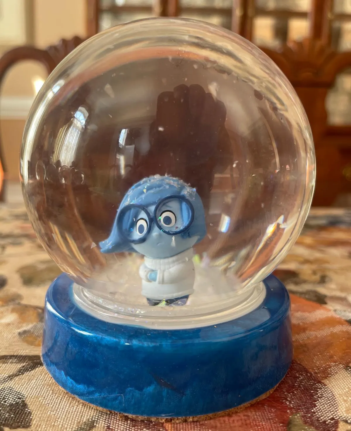 Inside Out Snow Globe Birthday Children Holiday Gifts Ready to Ship Disney Princess Joy Sadness Riley Anderson - image 4