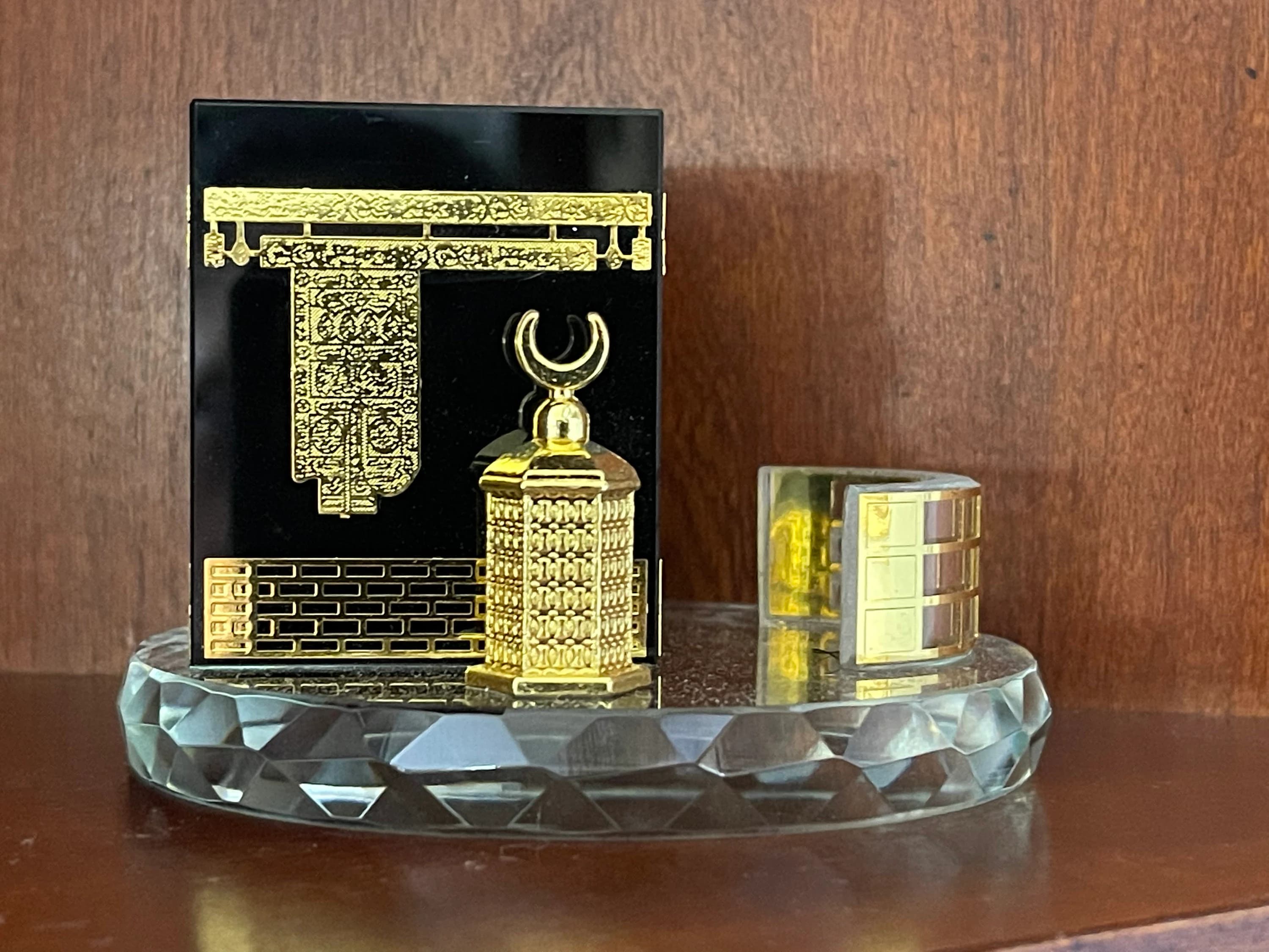 Kaaba Crystal Islamic Decor Muslim Ramadan Eid Table Top Gifts