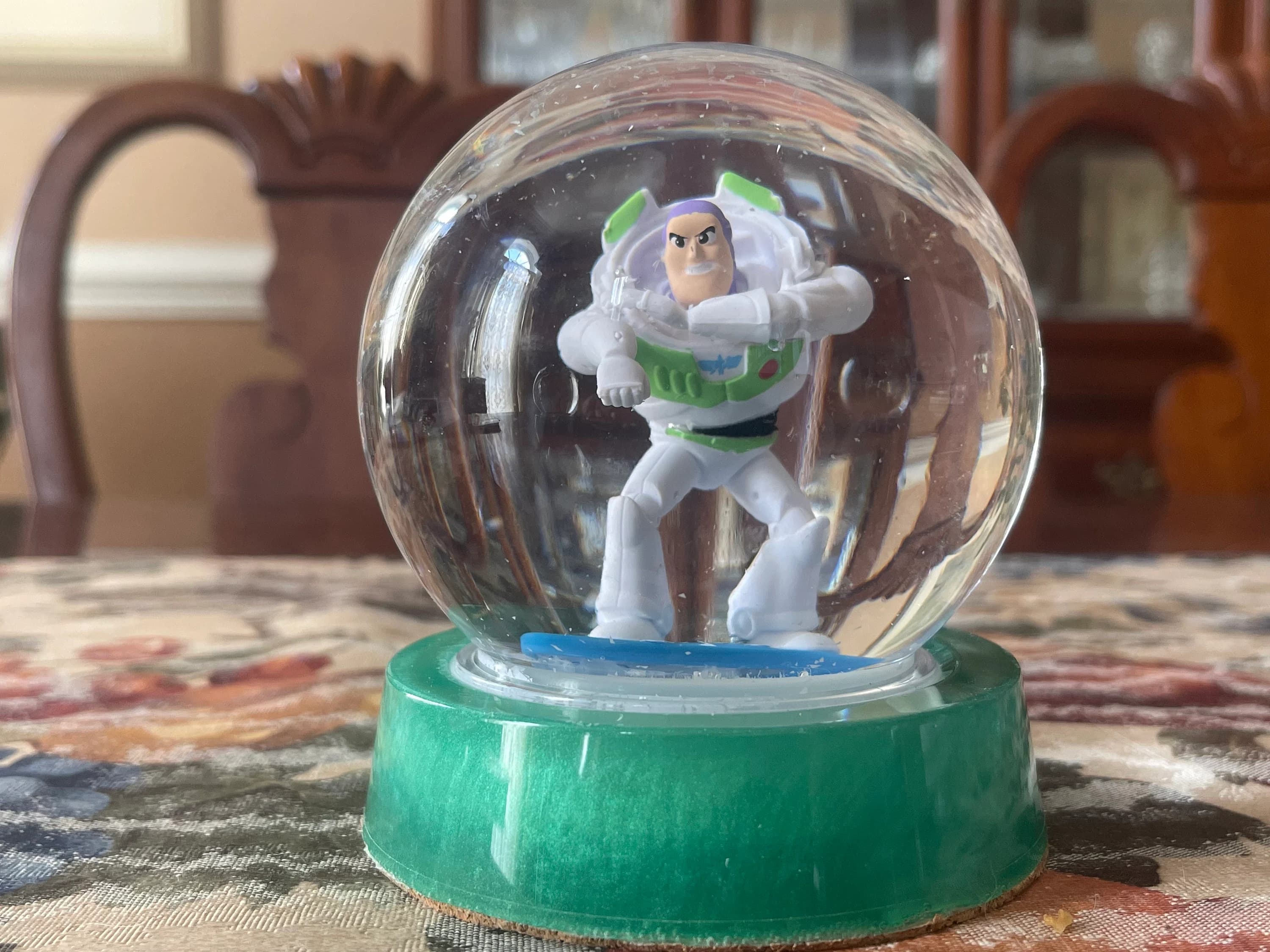 Toy Story Buzz Lightyear Woody Rex Disney Pixar Snow Globe Christmas Holiday Gifts Stocking Stuffers Ready to Ship