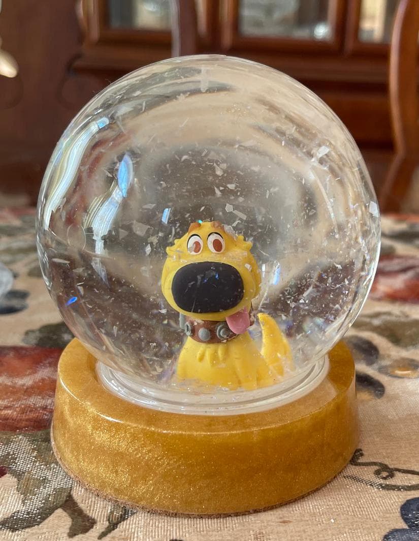 Up!. Handmade Snow Globe Holiday Gifts Stocking Stuffers Ready to Ship Russell Carl Fredricksen Dug - image 3