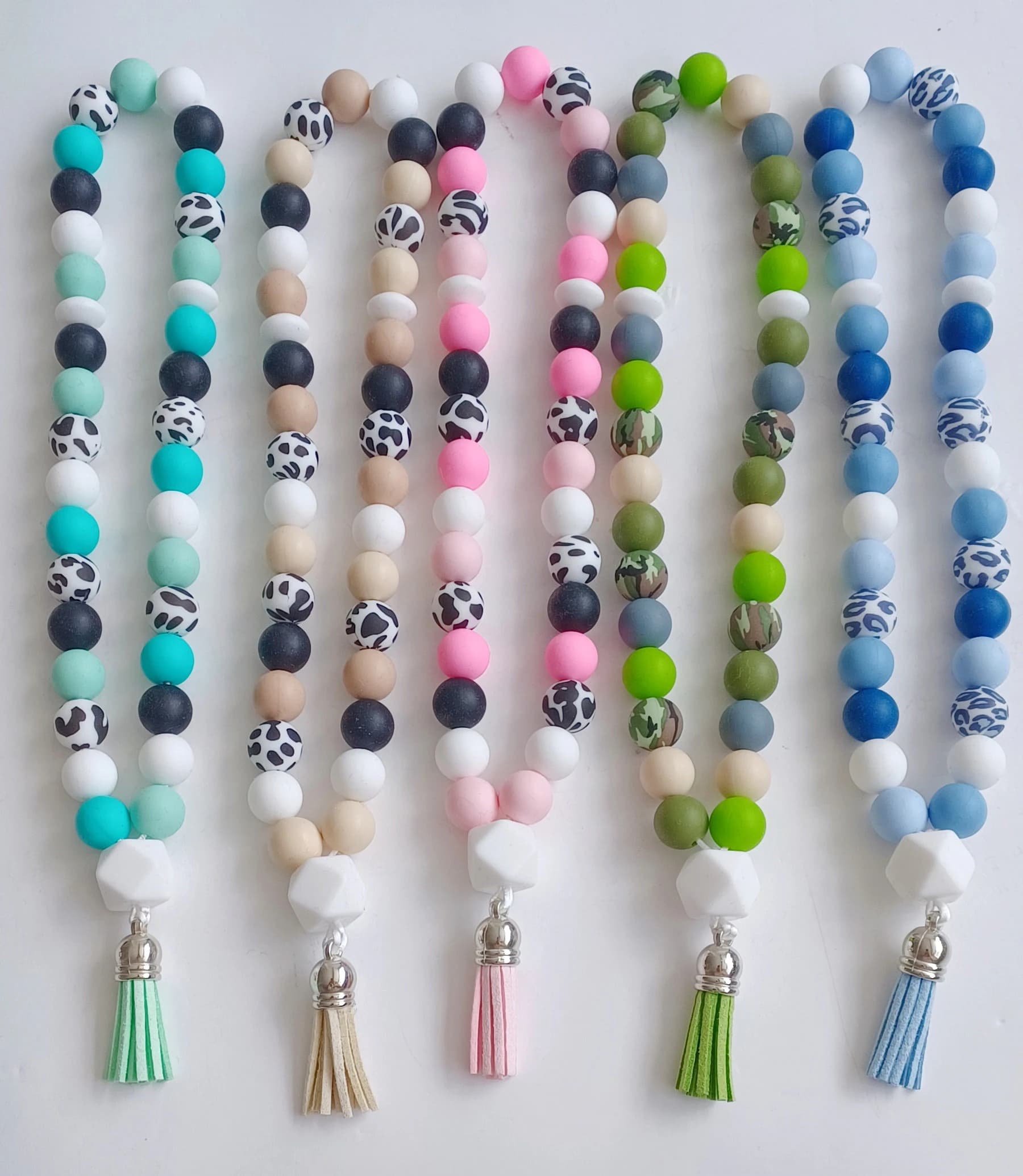 Kids Patterned "My First Tasbih" soft silicone 33 Bead Tasbeeh Tasbih