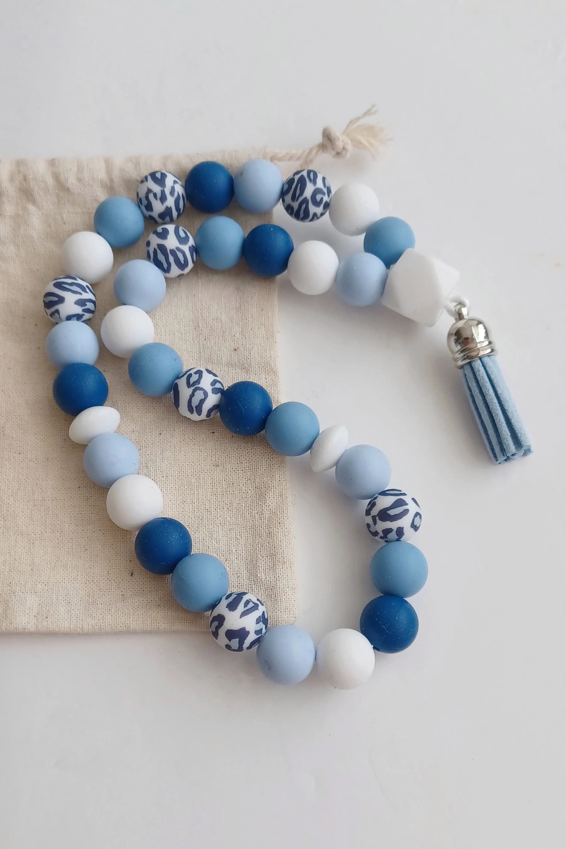 Kids Patterned "My First Tasbih" soft silicone 33 Bead Tasbeeh Tasbih - image 3