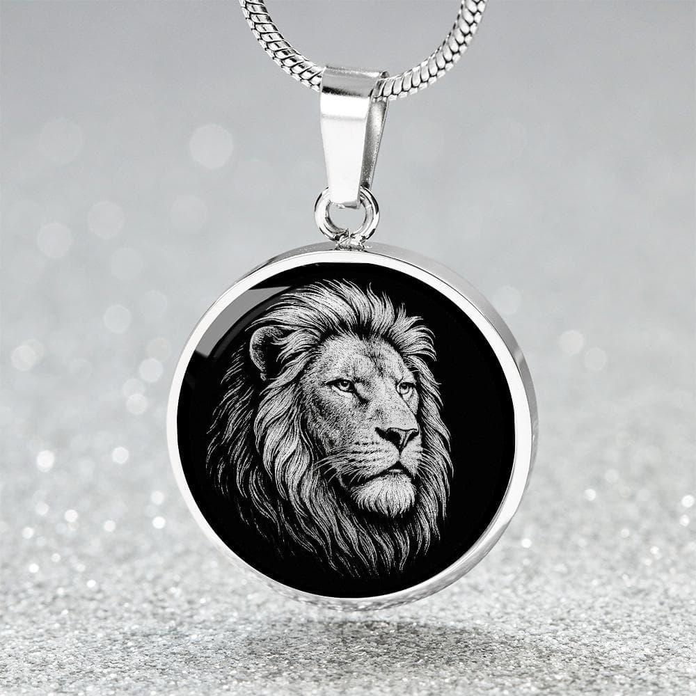 Lion Necklace Pendant Jewelry Gold Silver Charm Chain Men Women - image 5