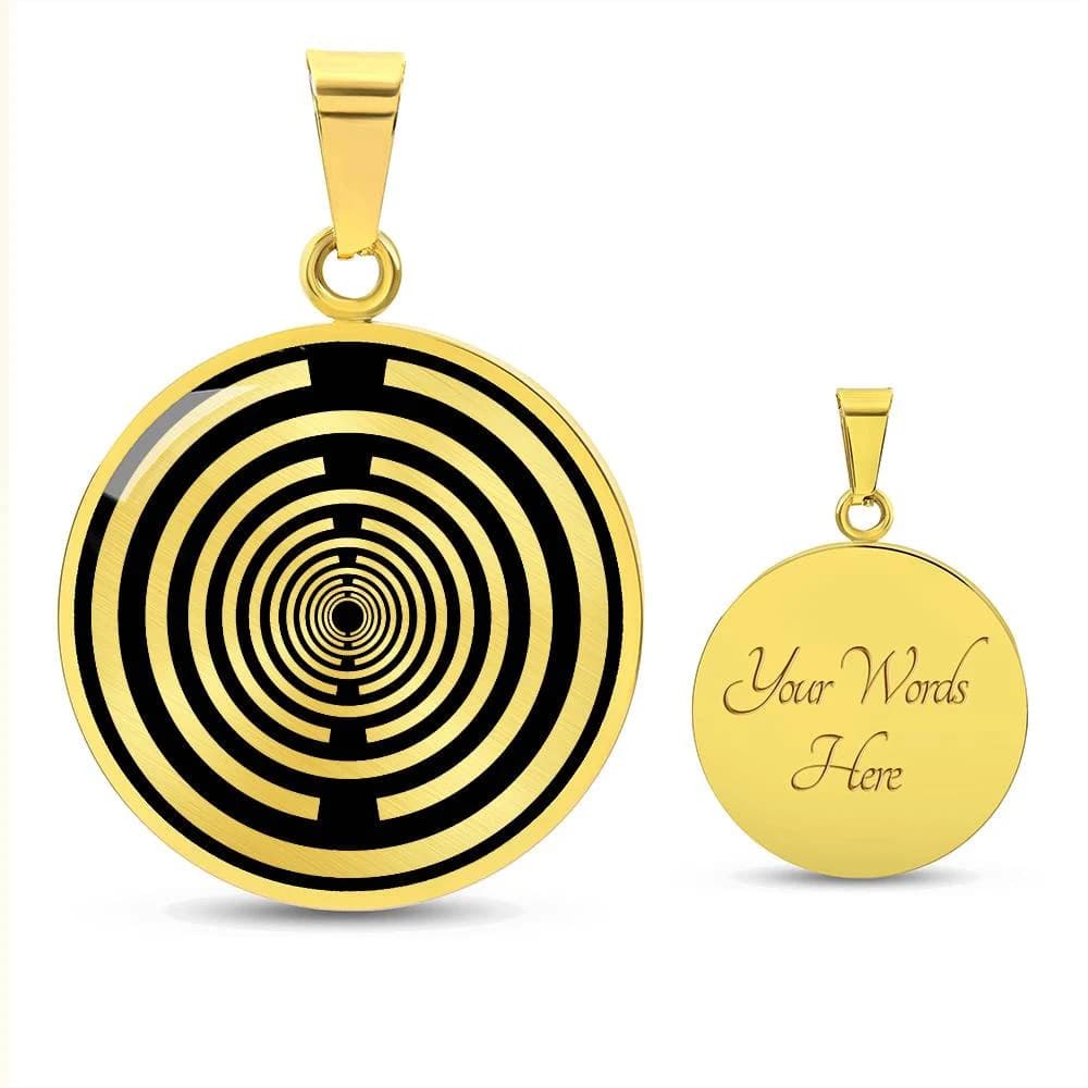 Lakhovsky MWO Protection Necklace Pendant Jewelry Gold Amulet Talisman Silver - image 3