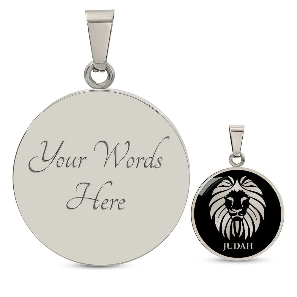 Lion of Judah Necklace Pendant Israelite Jewelry Gold Silver Charm - image 5
