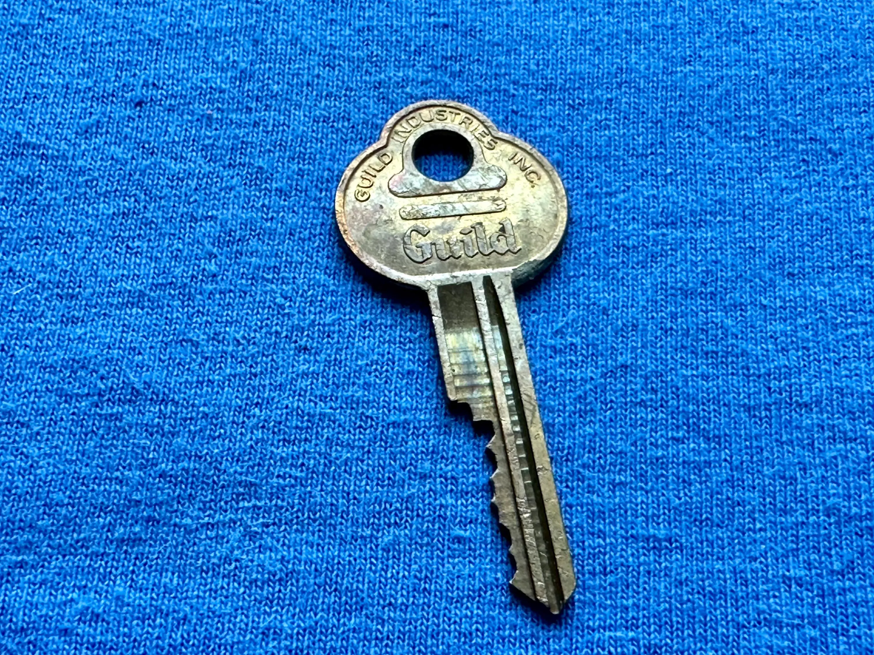 Collectible Key Vintage Guild Industries Inc. B41 Key Made In USA for General Motors Cars
