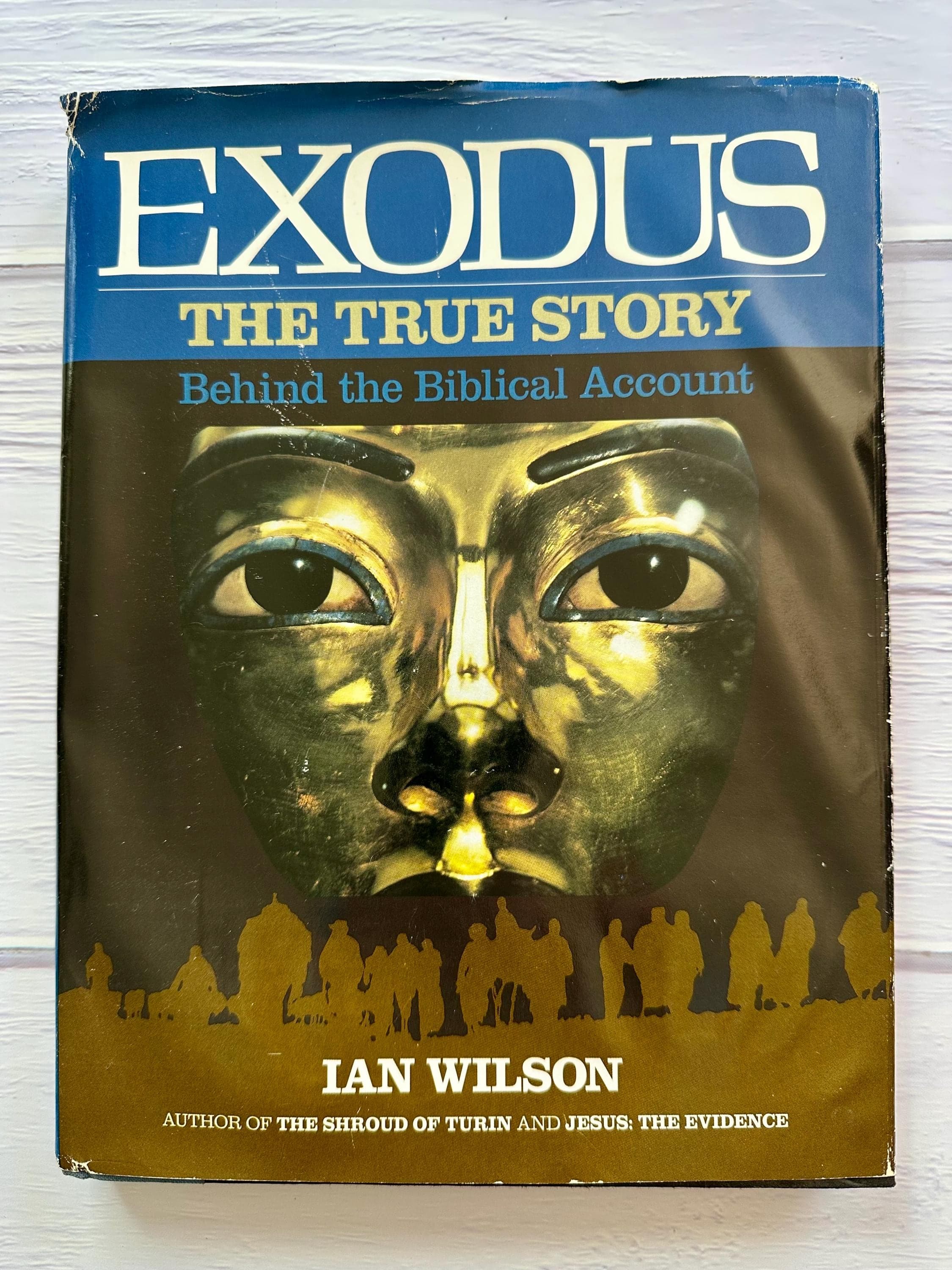 Exodus The True Story Behind The Biblical Account Ian Wilson Harper & Row Vintage Hardcover 1986