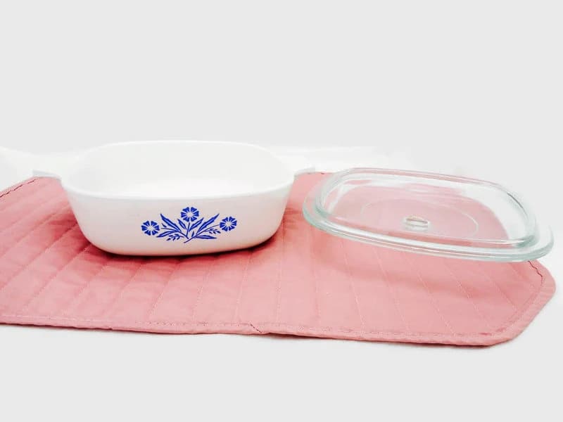 Vintage Pyrex Cornflower Blue Corning Ware Casserole Dish with Lid - image 3