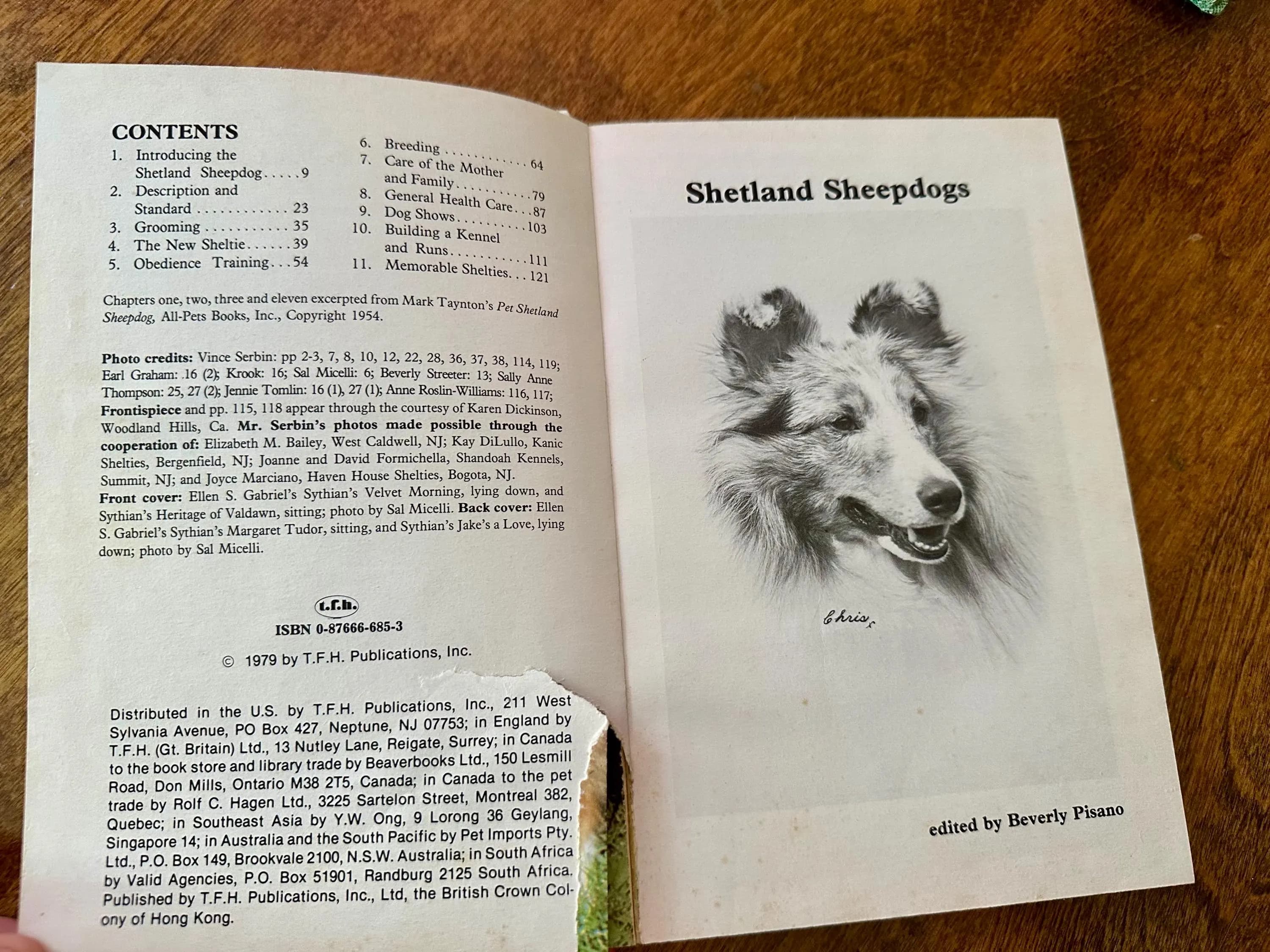 Shetland Sheepdogs Edited By Beverly Pisano Hardcover 1979 Vintage - image 5