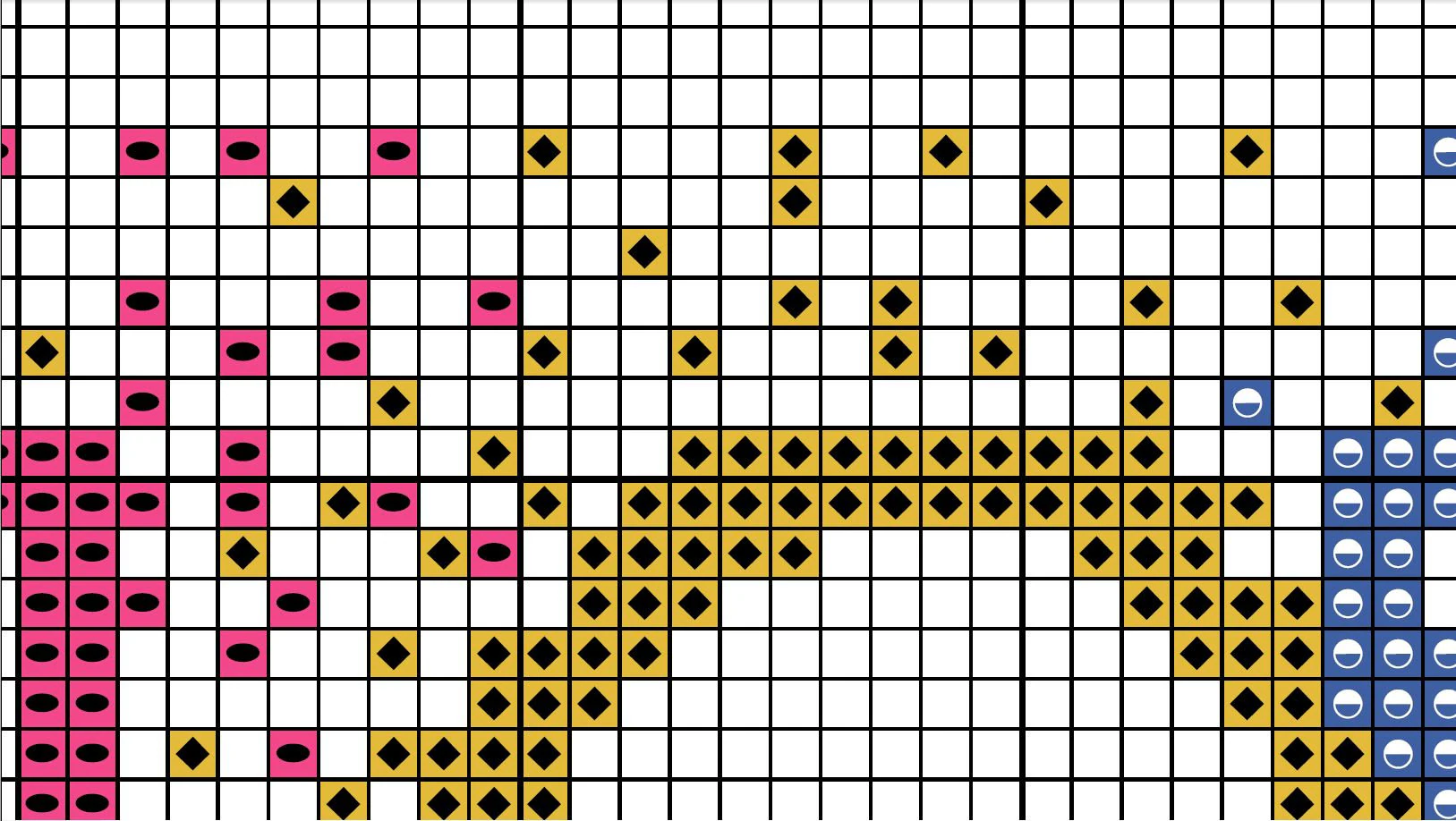 Love Cross Stitch Pattern, Inspiration Cross Stitch Pattern, Counted Cross Stitch Pattern, Rainbow Cross Stitch Pattern - image 4