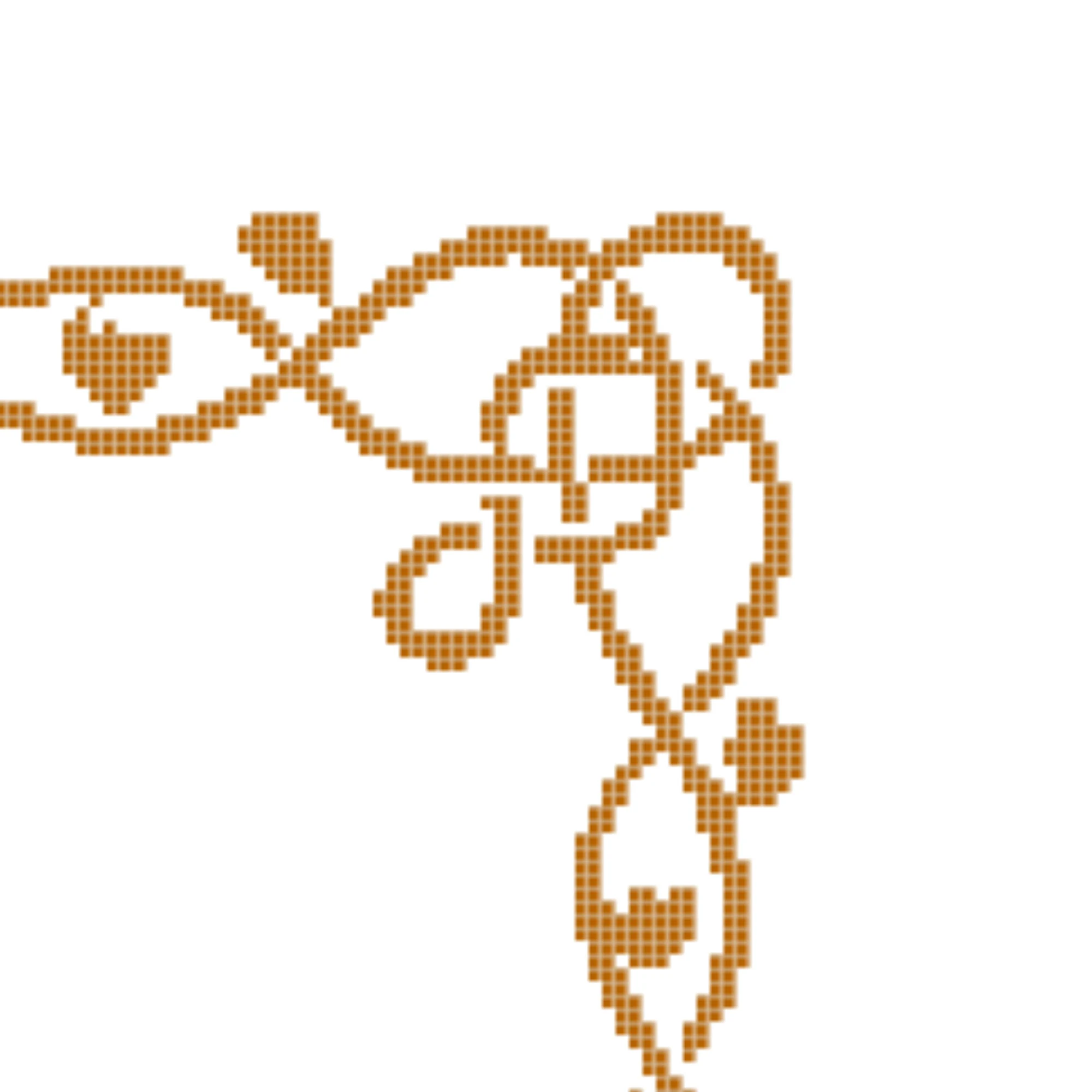 Cross Stitch Floral Border, Floral Vine Cross Stitch Border, Vine Swirl Border Cross Stitch Pattern, Swirl Border Cross Stitch Border - image 5