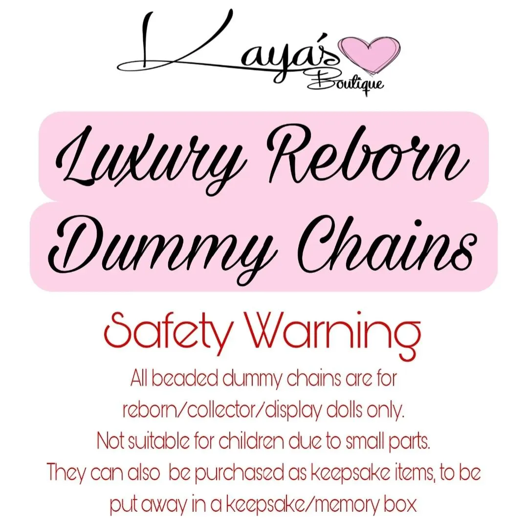 KEEPSAKE\REBORN Pink Rose Flower- Shamballa Crystal Pearl Romany Dummy Clip Personalised Baby Pink - image 4