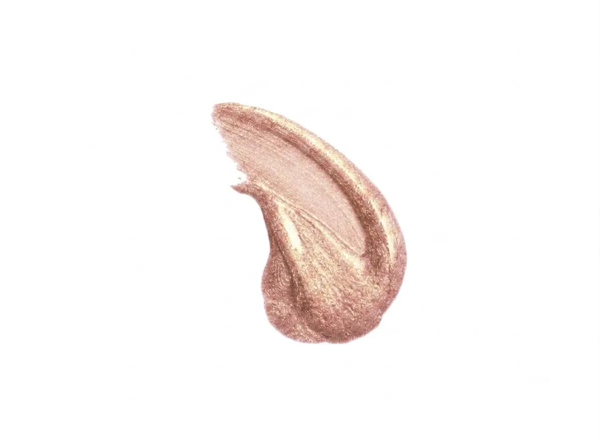 Mini Liquid Eyeshadow, Champagne Metallic, Vegan, Halal, Travel Size (2.5ml)