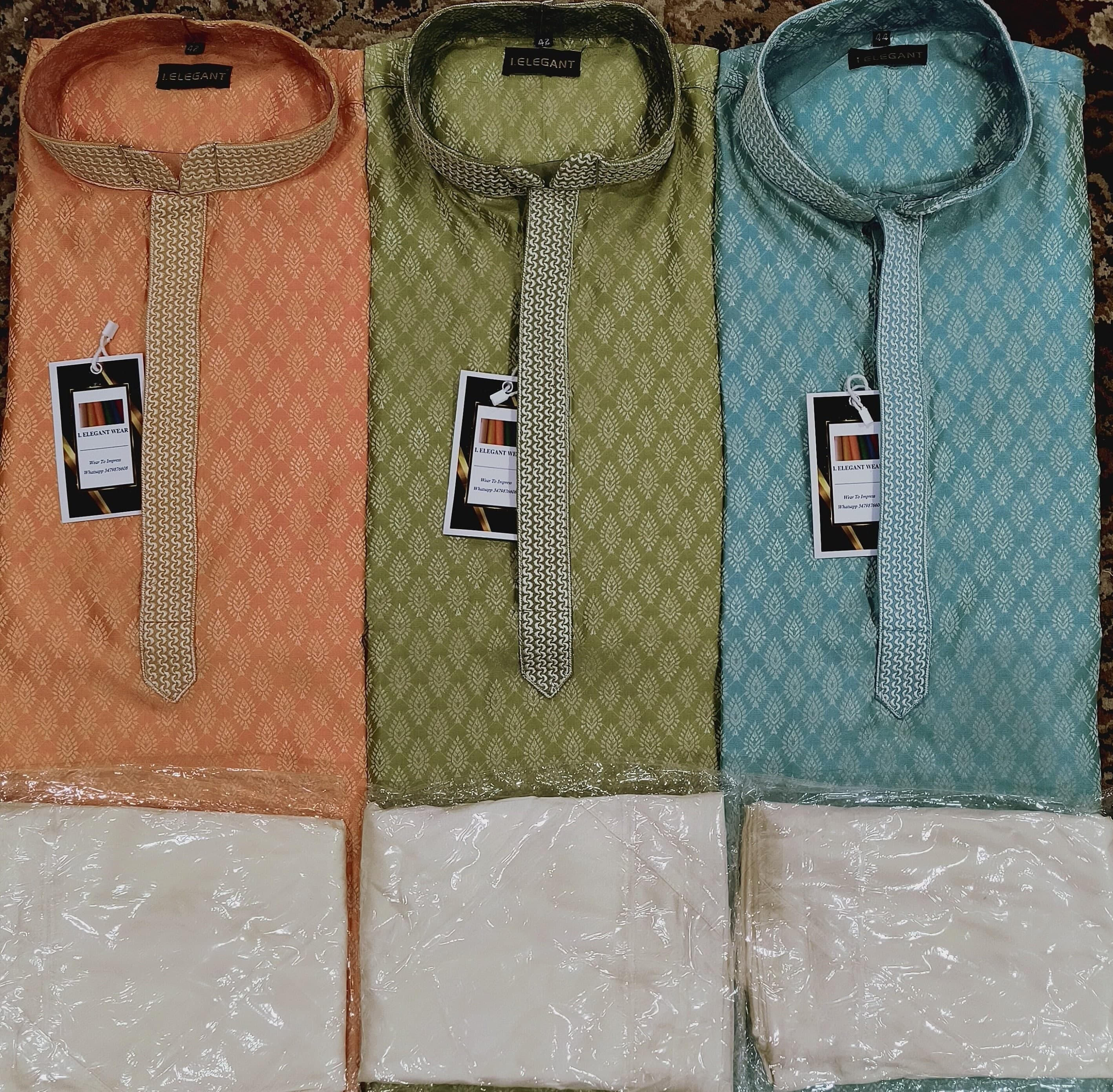 Men Kurta Pajama set - Perfect for Indian Wedding and Celebrations .  Pakistani salwar Kameez , Men Panjabi Pajama ,Traditional Ethnic wear