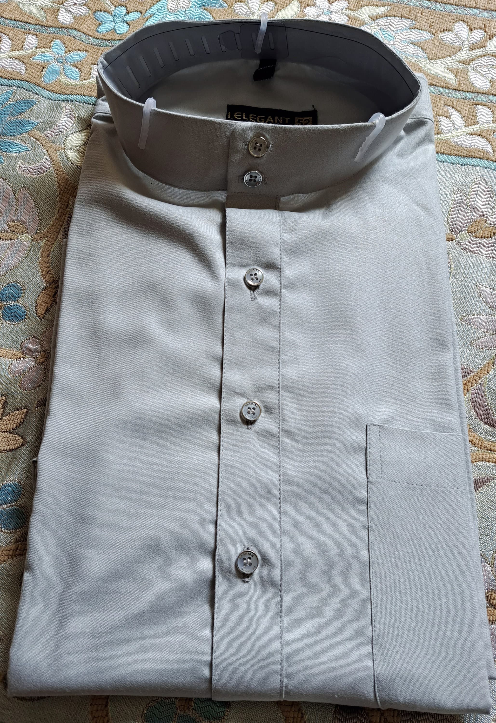 IElegant Designer cotton Thobes for Islamic Muslim men's wear - Arabic middle Eastern religious men prayer robes - men thobe - Arabic jhubba - image 5