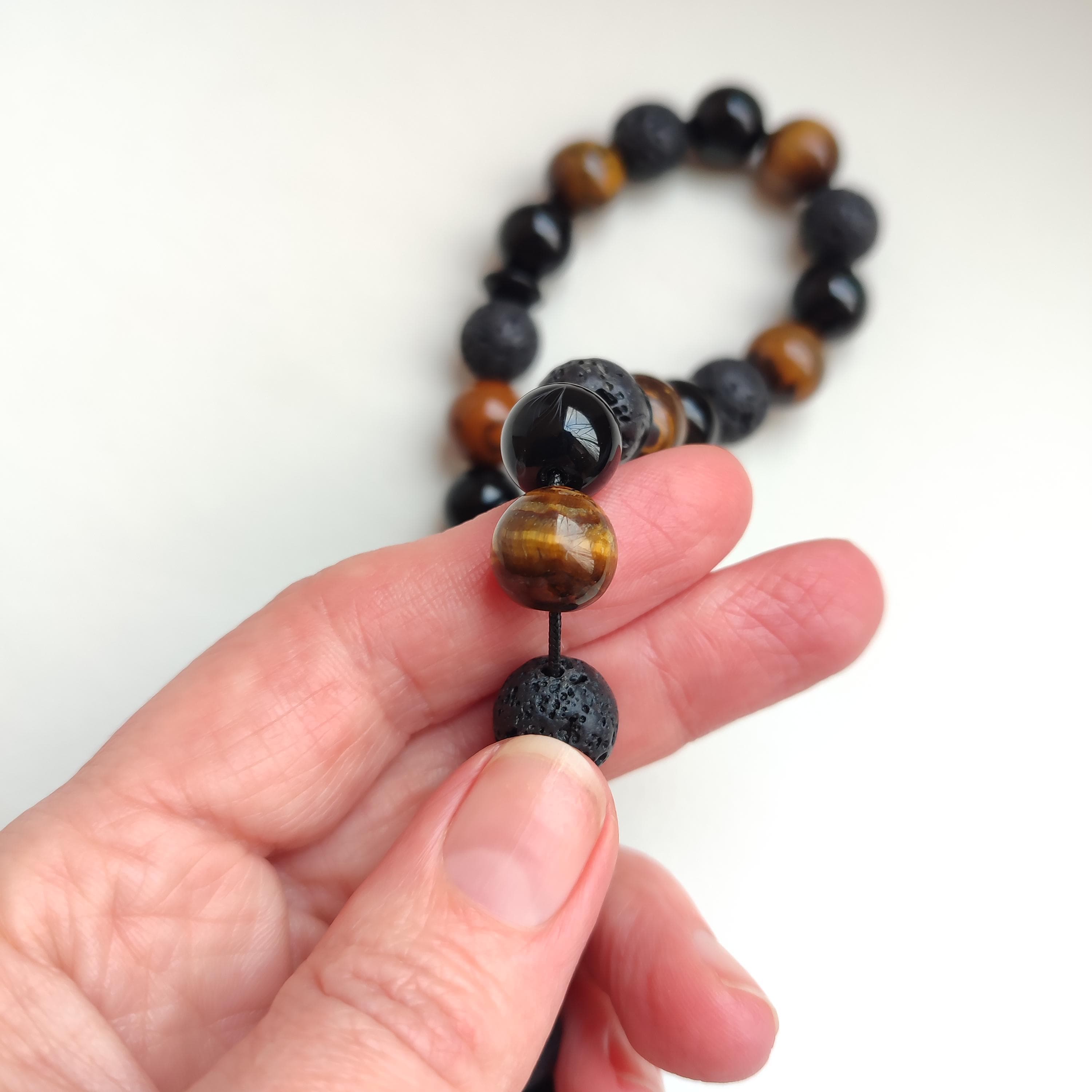 Tasbih 33 Worry beads Prayer beads islam Large bead rosary - image 4
