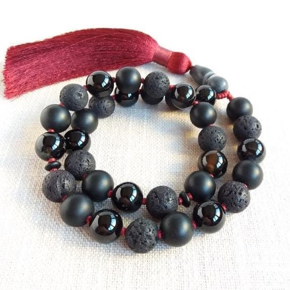 33 bead tasbih Black tasbih Islamic prayer beads Worry beads Tasbeeh