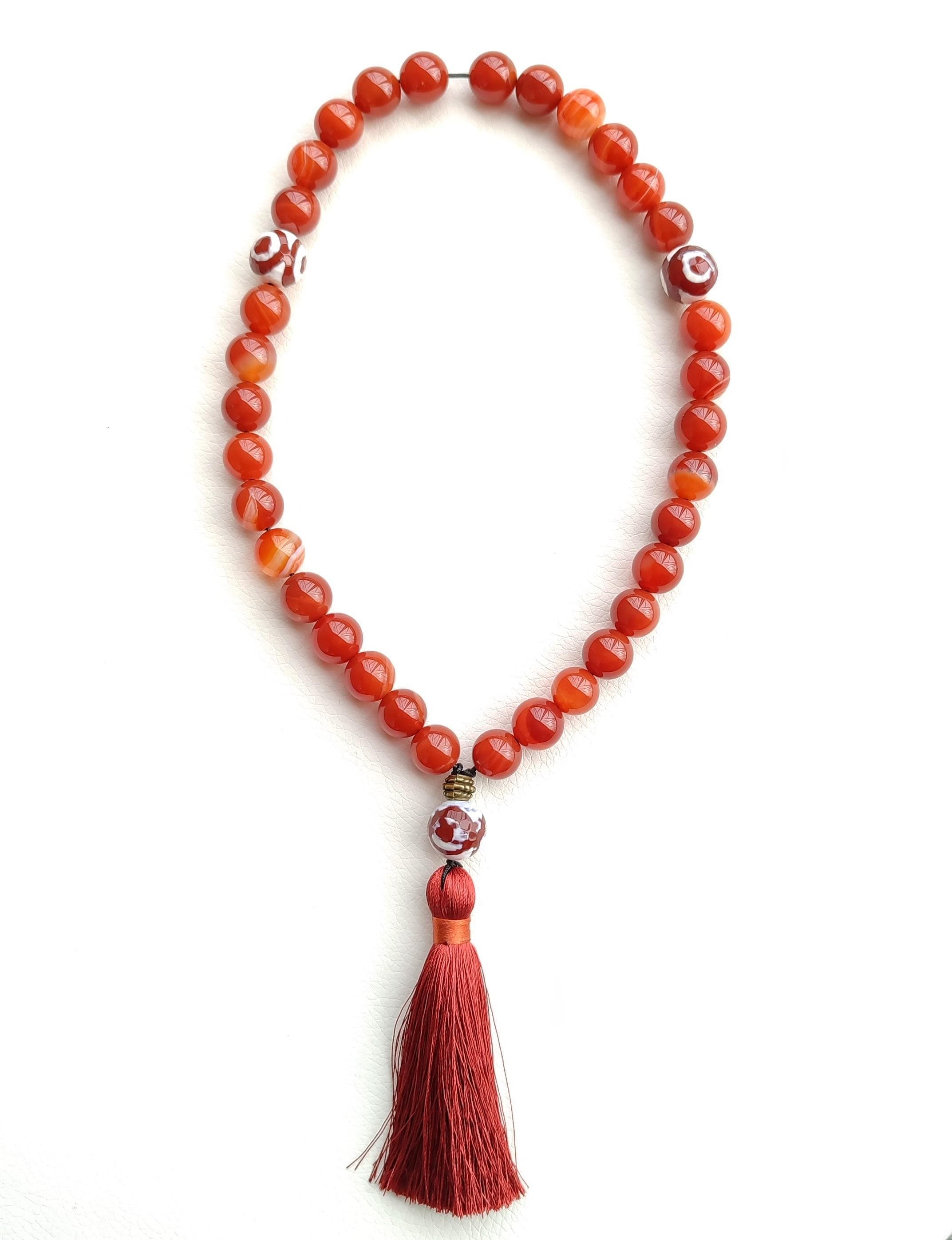 Tasbih 33 beads Tasbeeh beads Prayer beads islam stone Worry beads - image 4