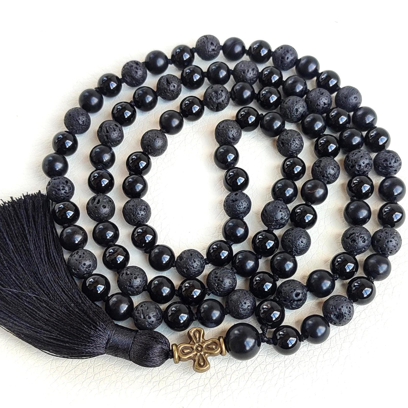 100 bead chotki orthodox 100 bead catholic rosary Prayer beads with cross Christian prayer beads stone