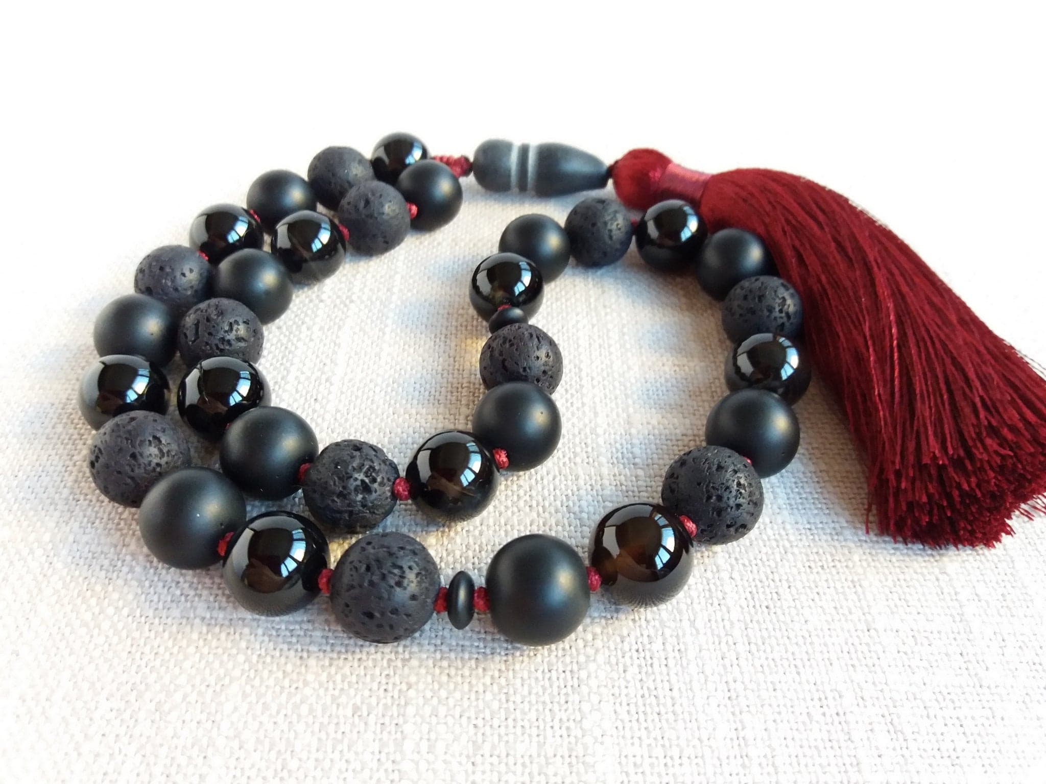 33 bead tasbih Black tasbih Islamic prayer beads Worry beads Tasbeeh - image 3