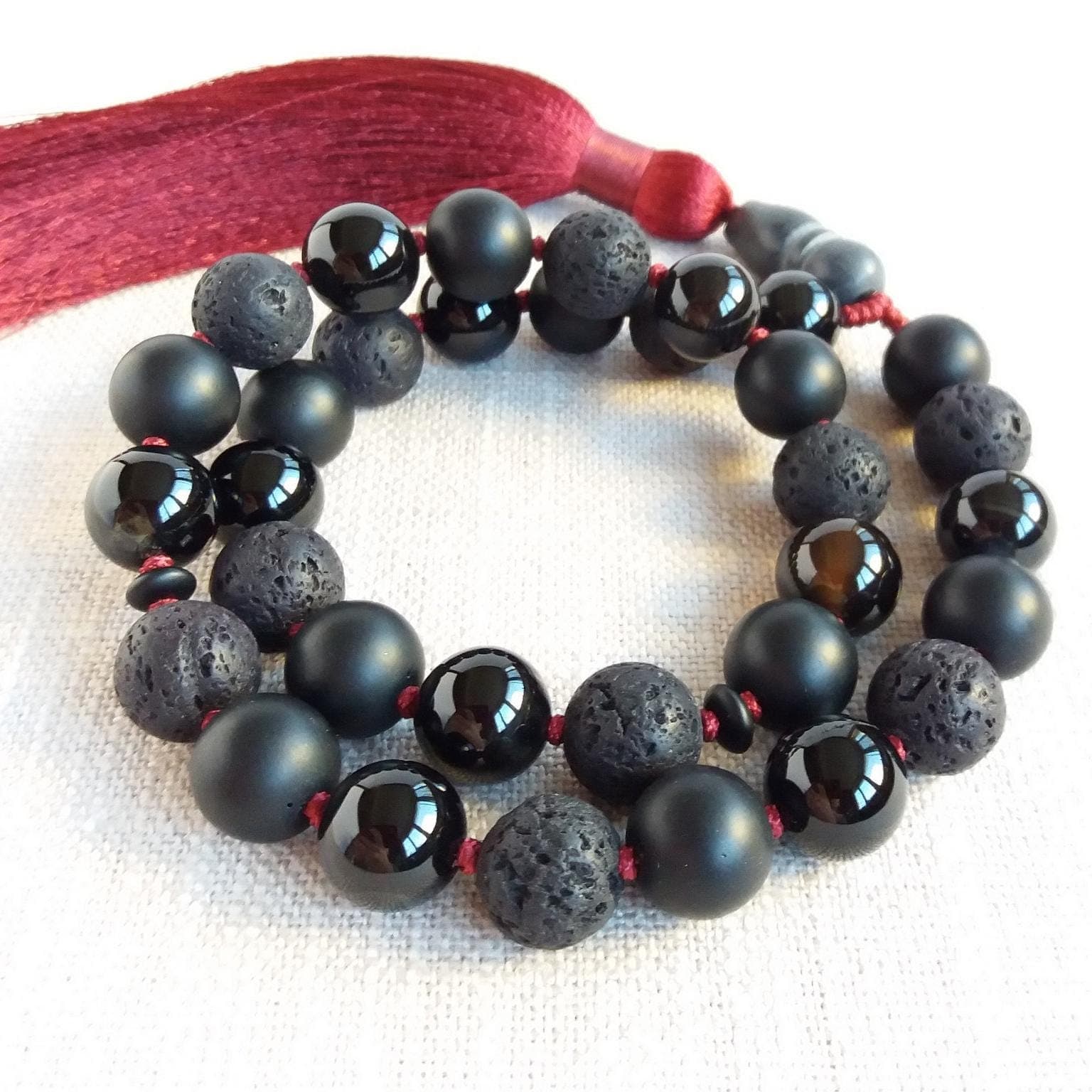 33 bead tasbih Black tasbih Islamic prayer beads Worry beads Tasbeeh - image 4
