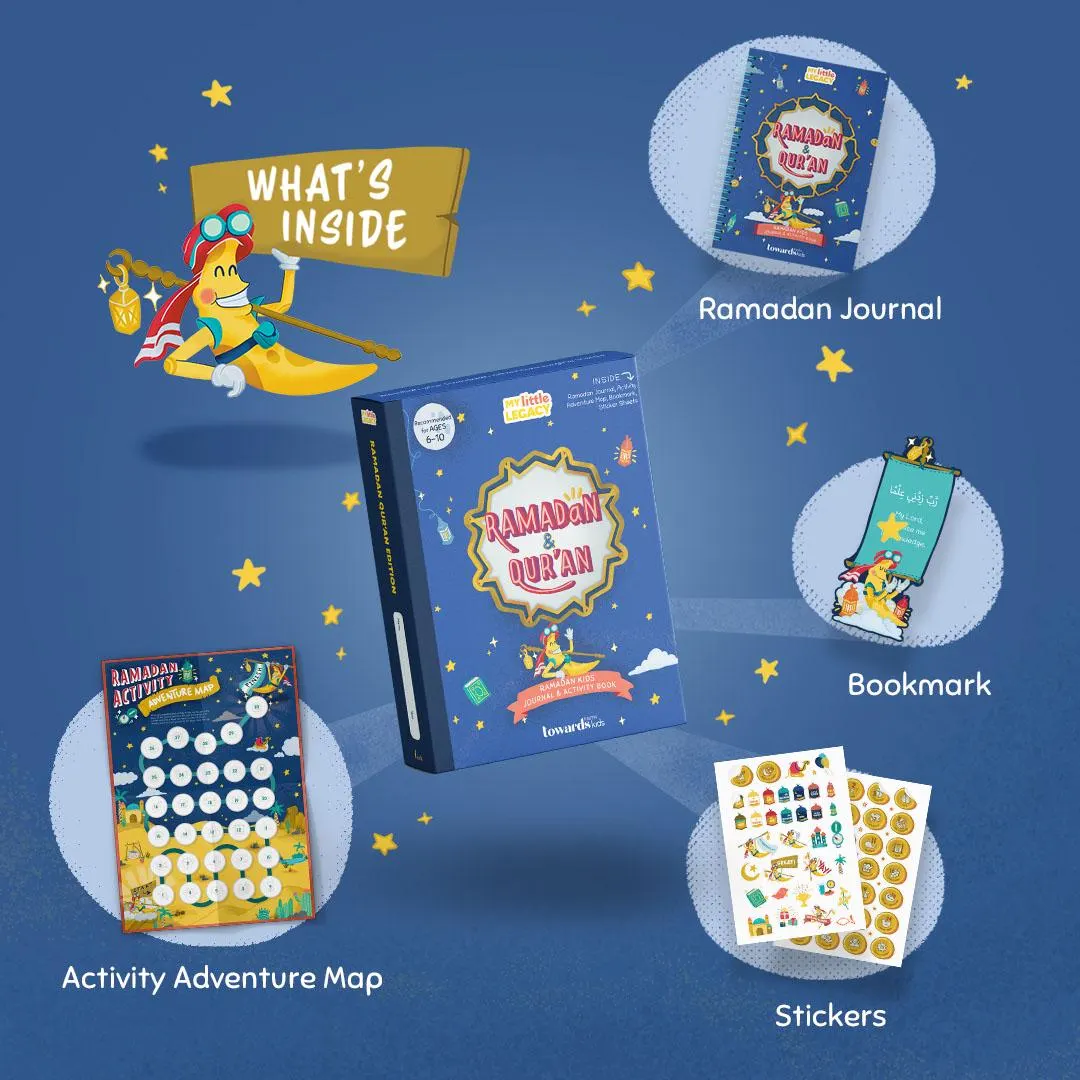 Ramadan Kids Journal & Activity Book - Tracker Ramadan Journal Daily Schedule Planner Ramadan Checklist Fasting Islamic Planner Quran Salat - image 3