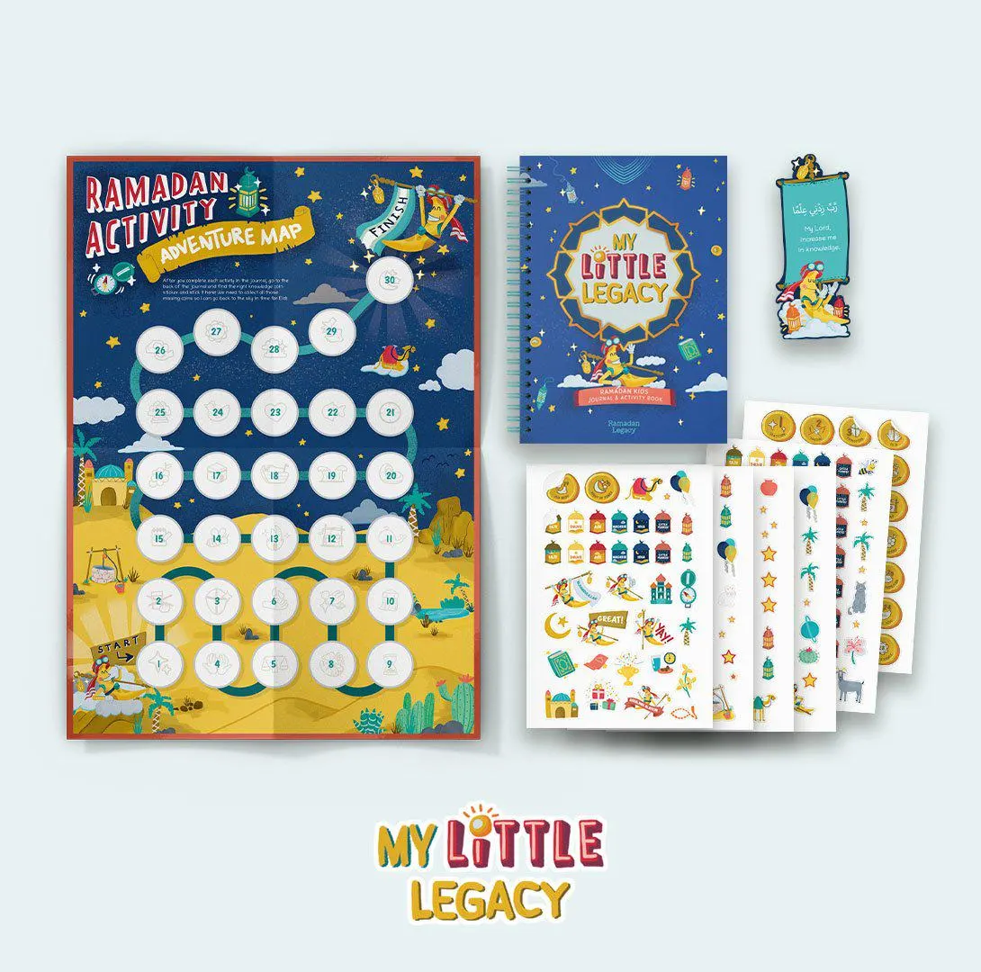 Ramadan Kids Journal & Activity Book - Tracker Ramadan Journal Daily Schedule Planner Ramadan Checklist Fasting Islamic Planner Quran Salat - image 5