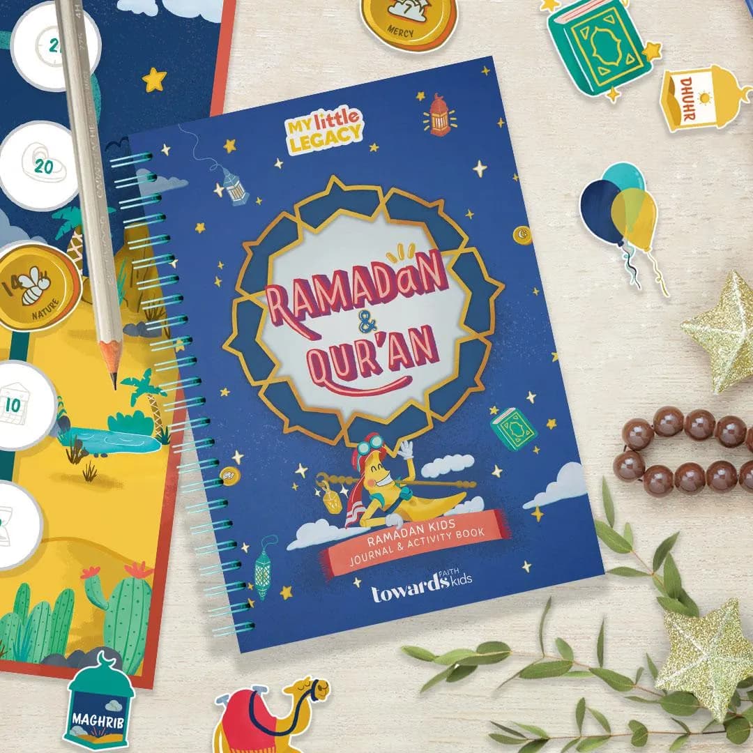 Ramadan Kids Journal & Activity Book - Tracker Ramadan Journal Daily Schedule Planner Ramadan Checklist Fasting Islamic Planner Quran Salat