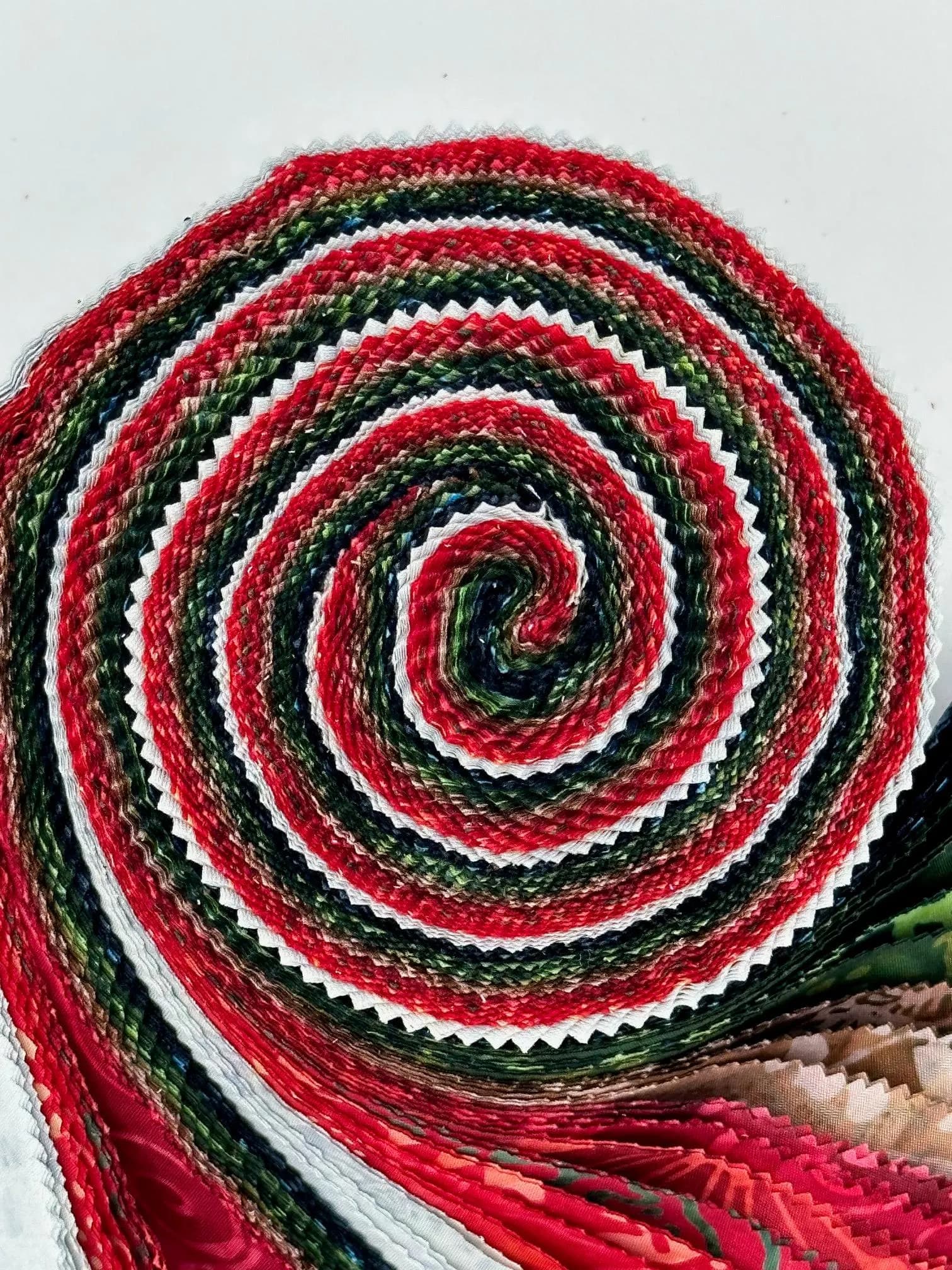 Java Batiks HOLIDAY Cotton Batik Fabric 2.5 Inch Strip Jelly Roll -HOL - image 5